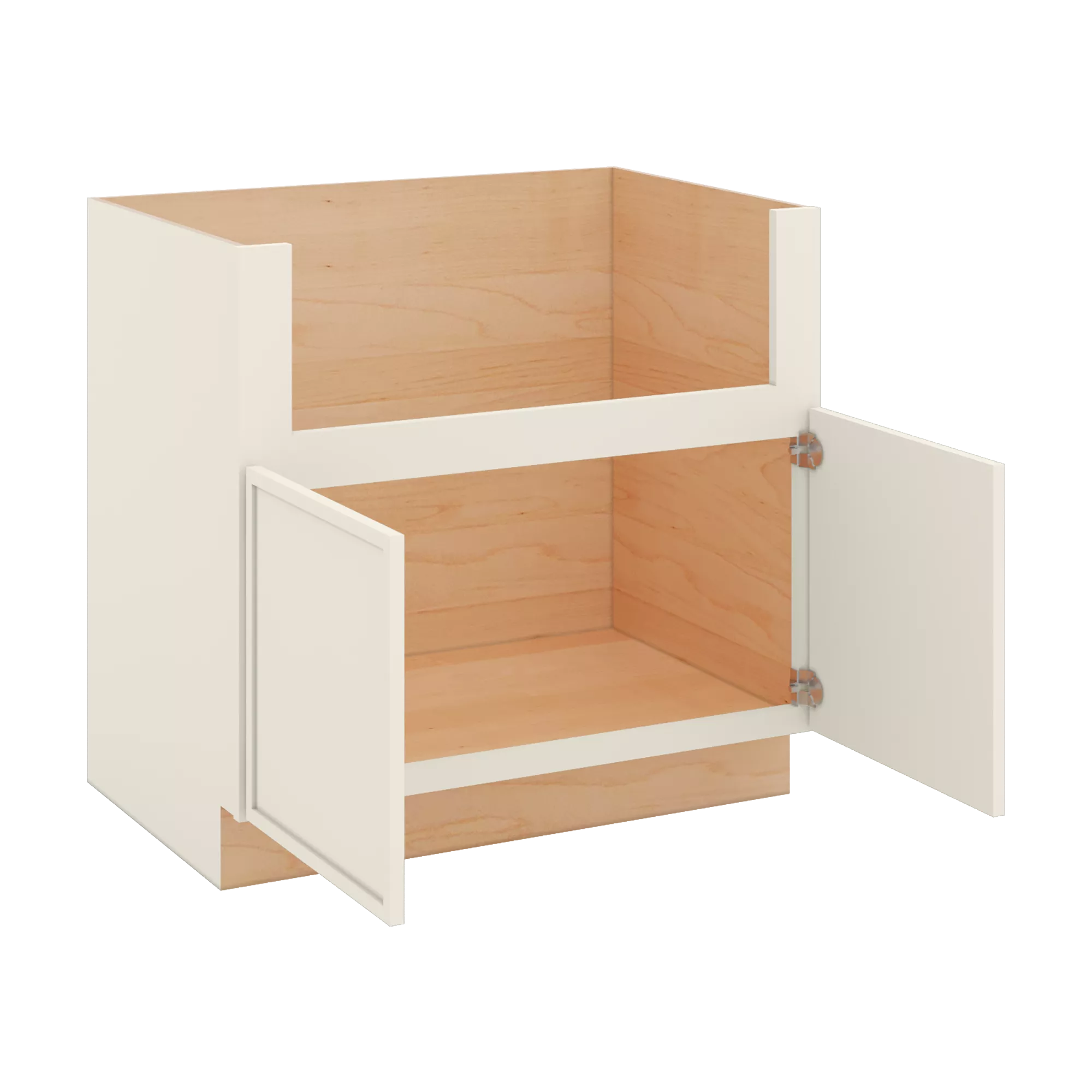 Modernform Cabinet Slim Dove White 36" W X 34 1/2" H X 24" D Farm Sink Base Cabinet