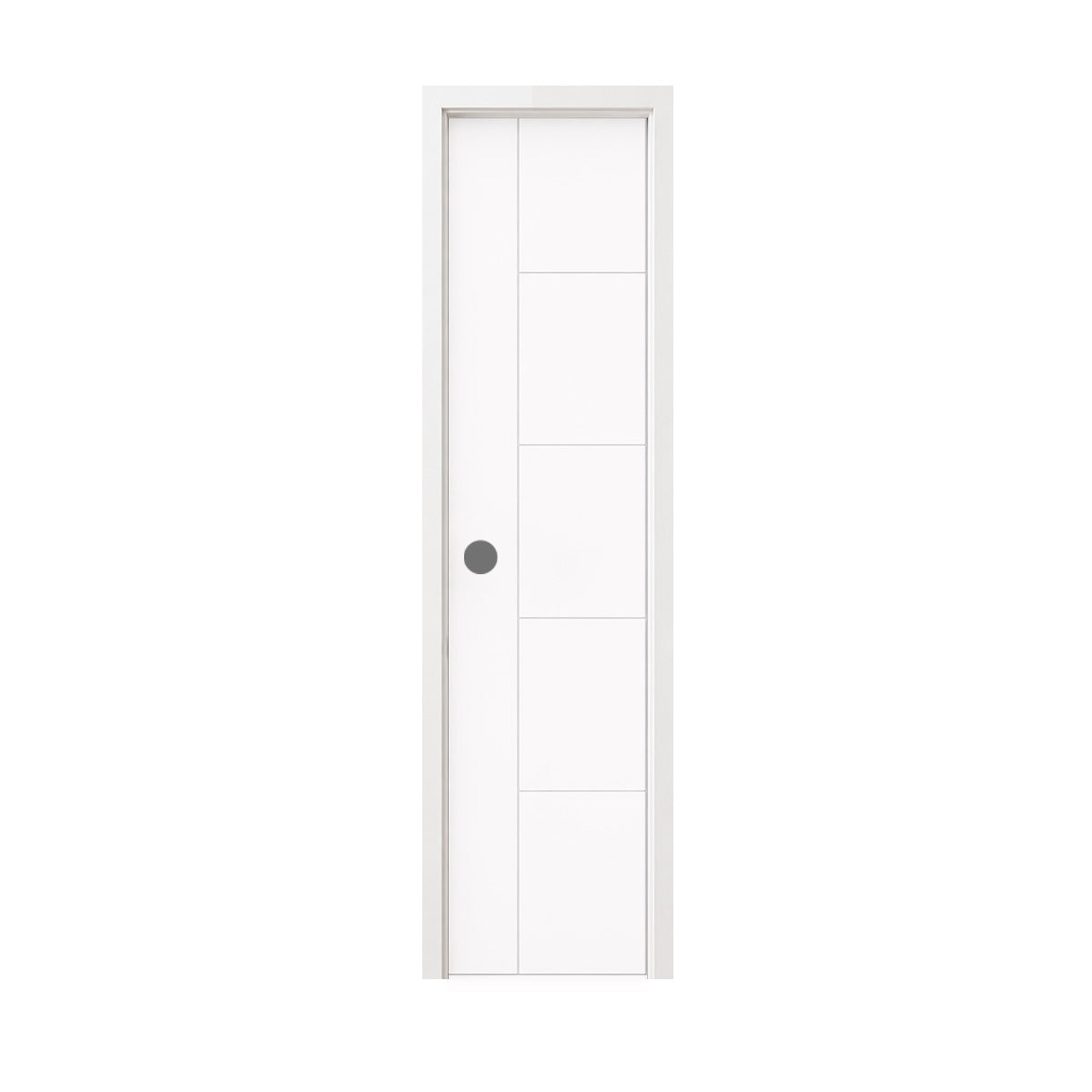 18 in. x 80 in. Berkley Honeycomb Core Primed White MDF Prehung Interior Door