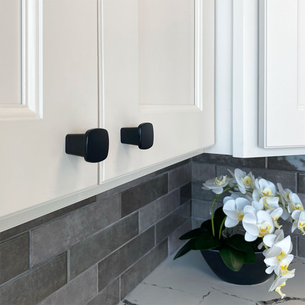 Matte Black Knob H1208-KNOBMB - Hardware