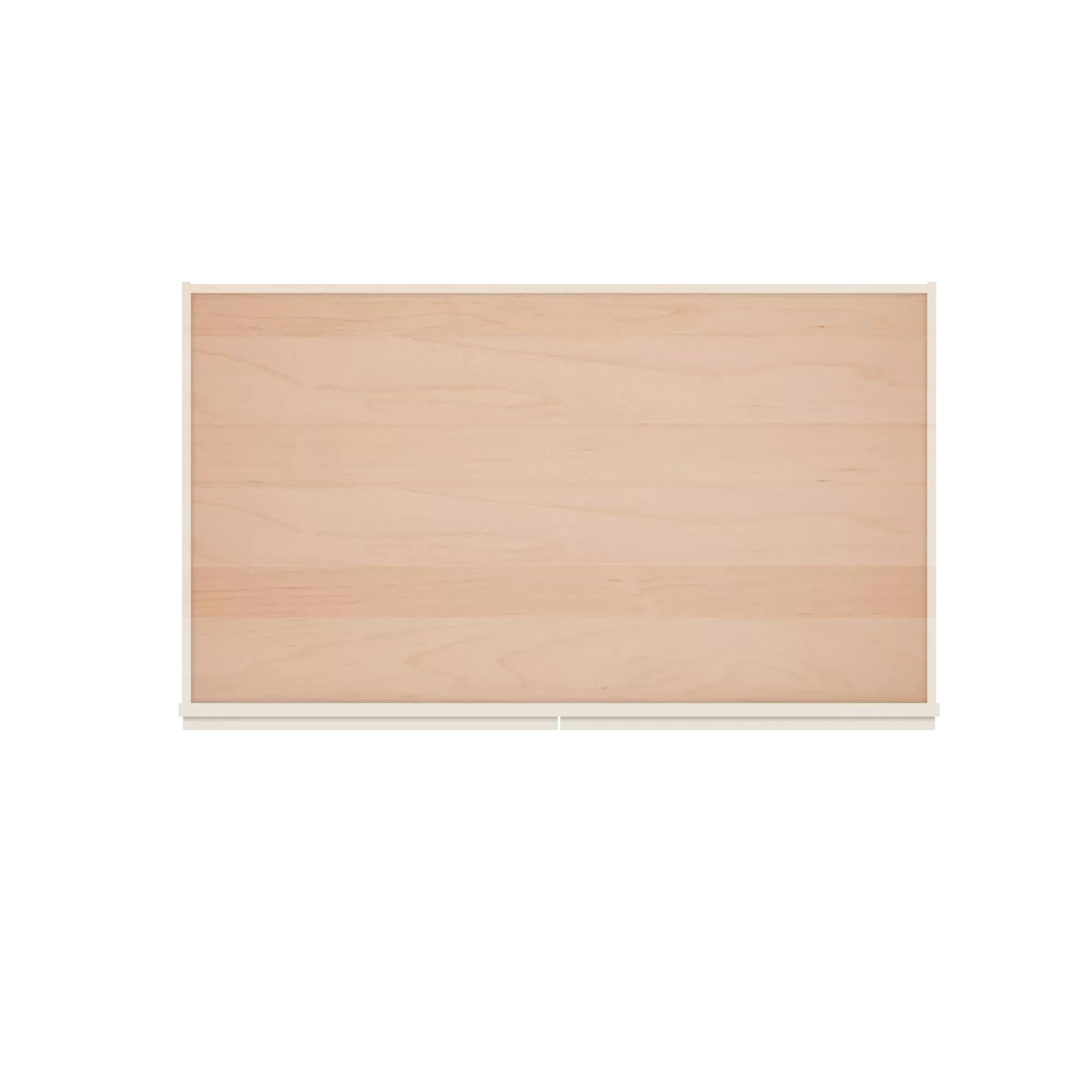 Modernform Cabinet Slim Dove White 42" W X 34 1/2" H X 24" D Double Door Sink Base Cabinet