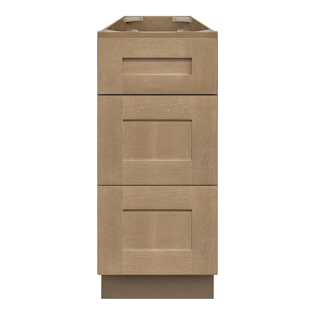 Vanity Drawer Base Cabinet VDB1221345 Shaker Toffee LessCare 12 in. width 34.5 in. height 21 in. depth