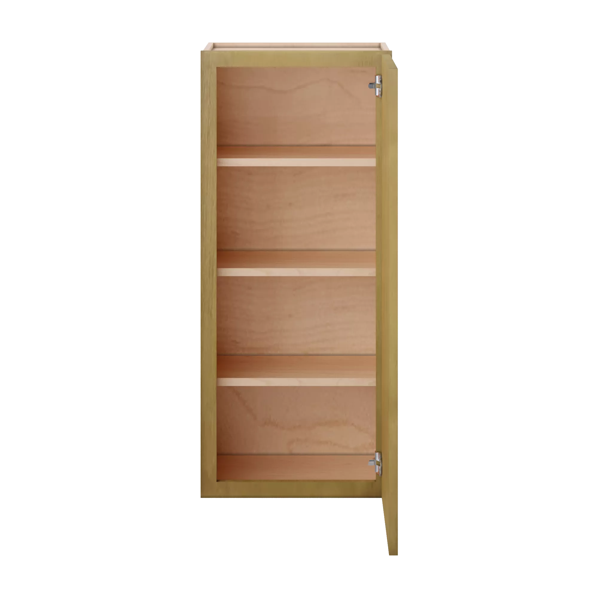 Modernform Cabinet Natural Shaker 18" W X 42" H X 12" D Single Door Wall Cabinet
