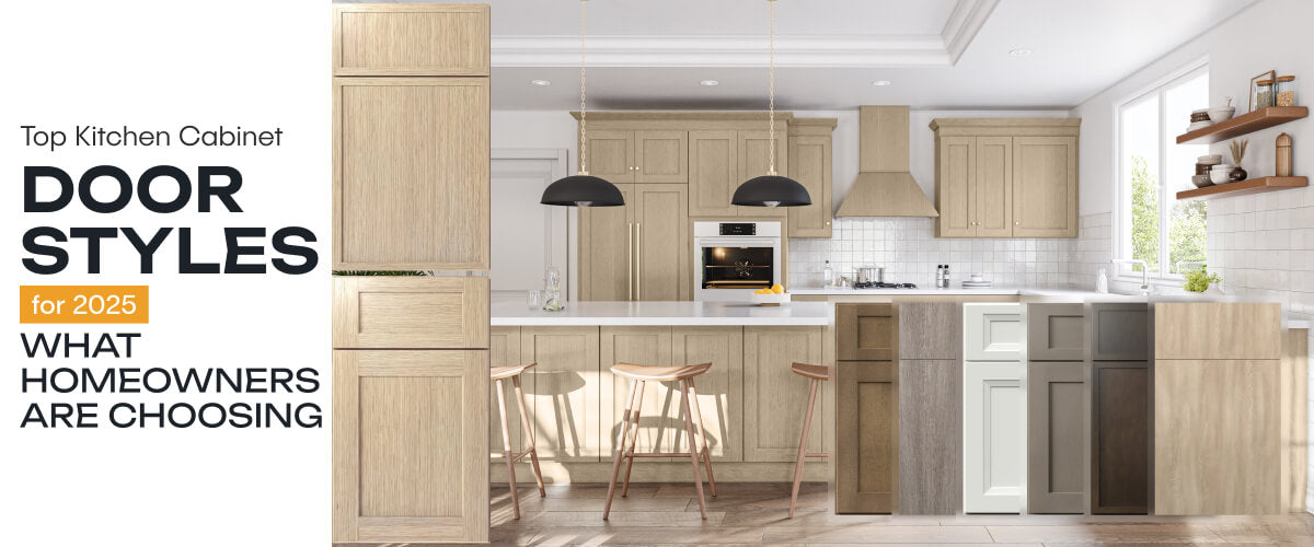 Top Kitchen Cabinet Door Styles for 2025: What Homeowners Are Choosing