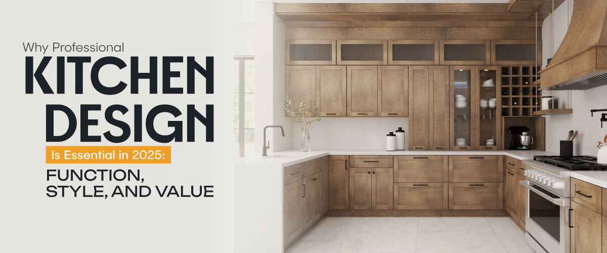 Why Professional Kitchen Design Is Essential in 2025: Function, Style, and Value