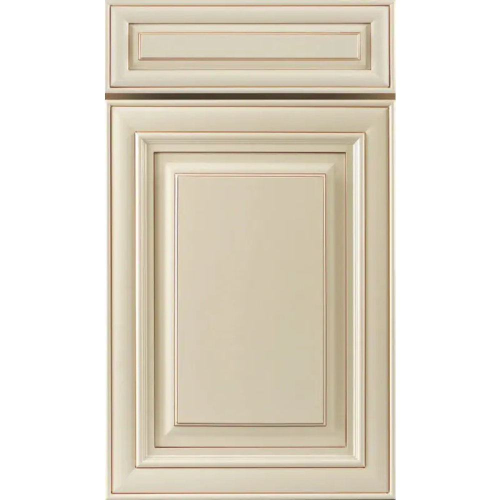 J & K Traditional Creme Glazed A7 Door Sample