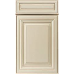 J & K Traditional Creme Glazed A7 Door Sample