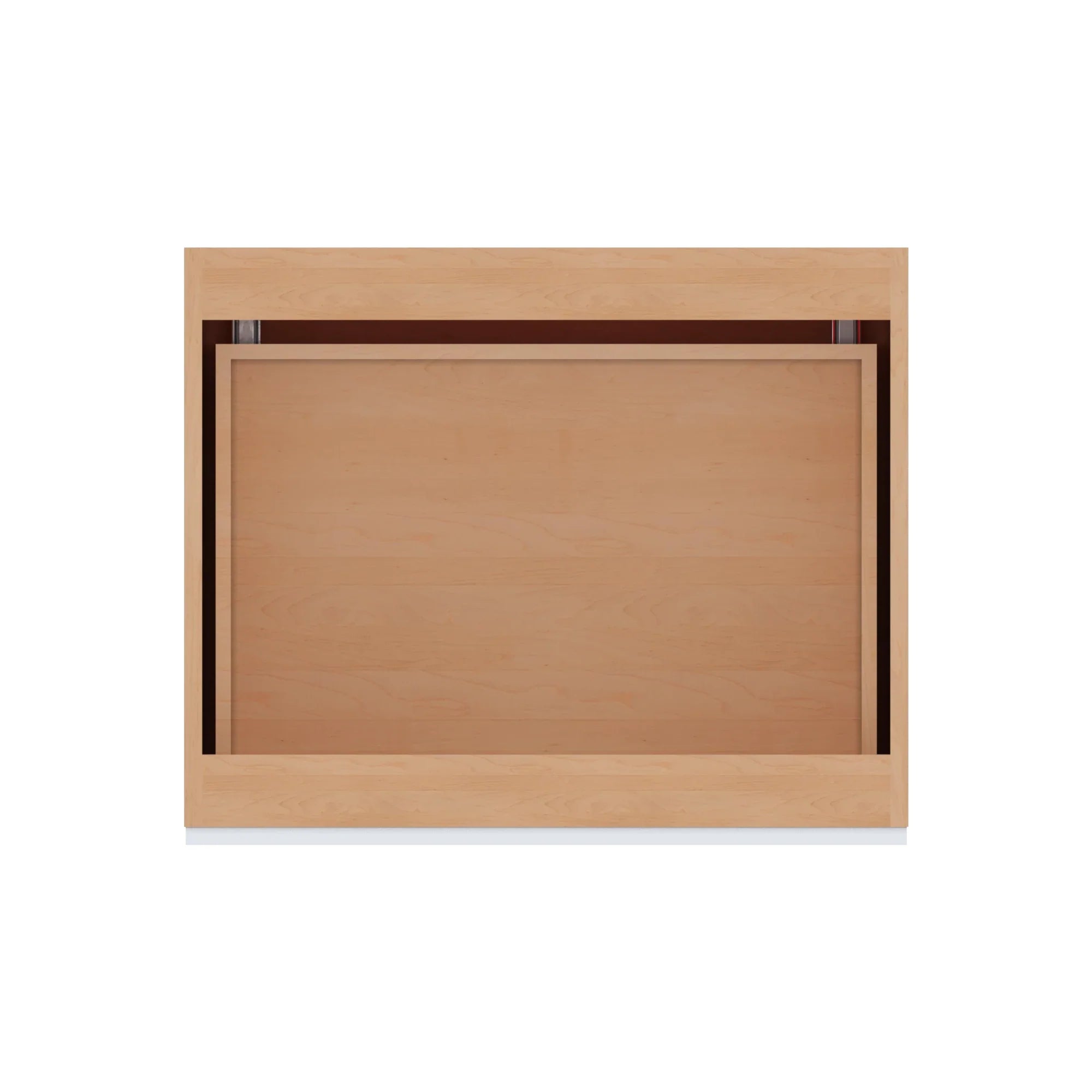 Modernform Cabinet Gloss White 30" W X 34 1/2" H X 24" D  2 Drawer Base Cabinet