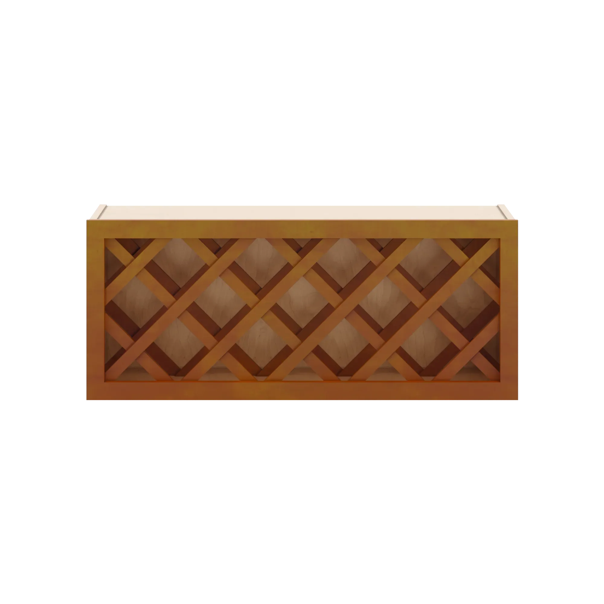 j k mocha glazed k10 wine rack 36 w x 15 h x 12 d