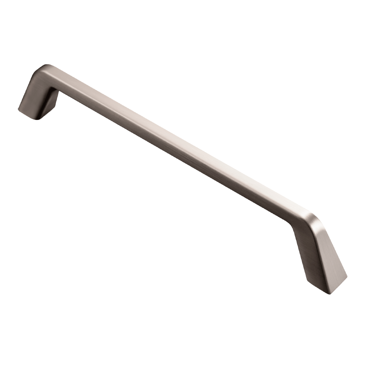 6 1/3 in Brushed Nickel Pull Handle H1208-160BN - Hardware