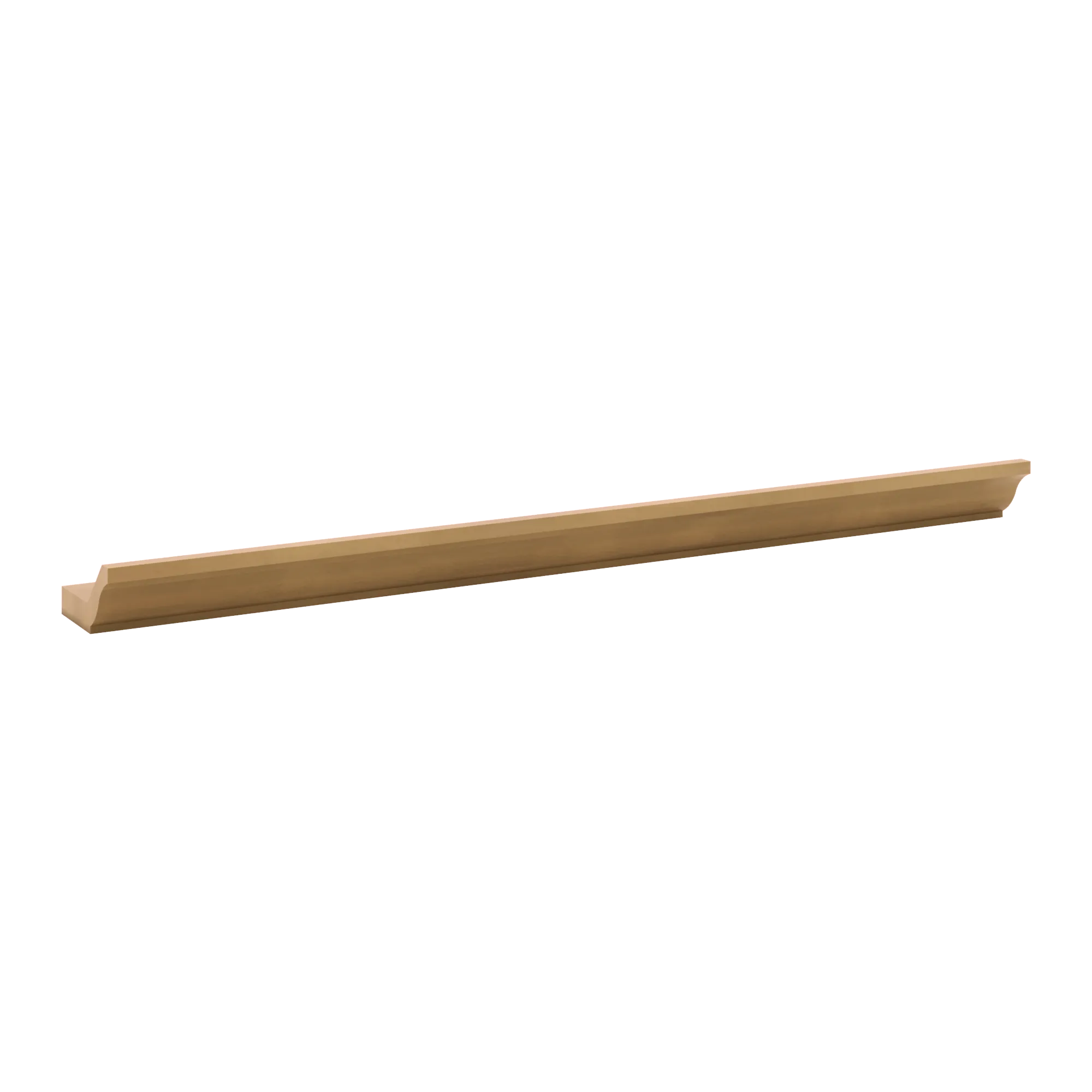 J&K Butterscotch B8 96" W 10- 3 1/4" Crown Molding with Base