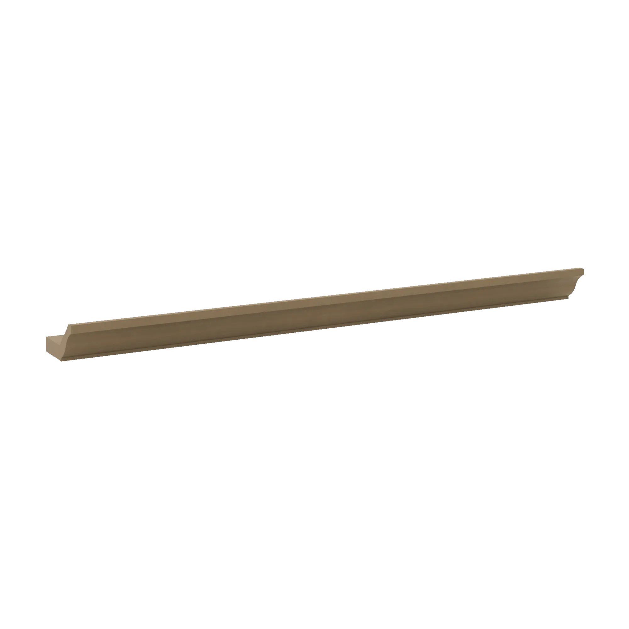 J&K Hazel H8 96" W 10- 3 1/4" Crown Molding with Base