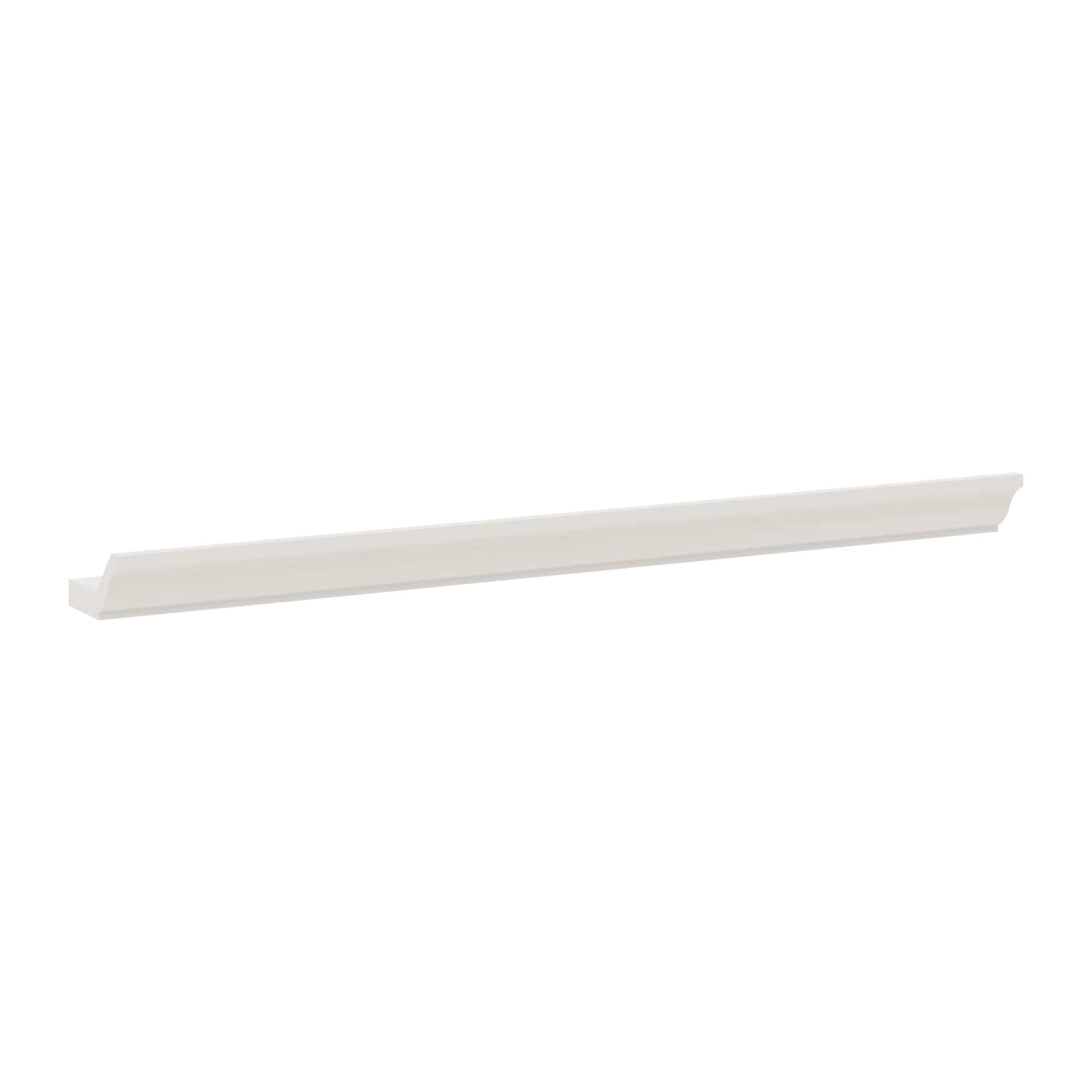 J&K Dove E1 96" W 10- 3 1/4" Crown Molding with Base