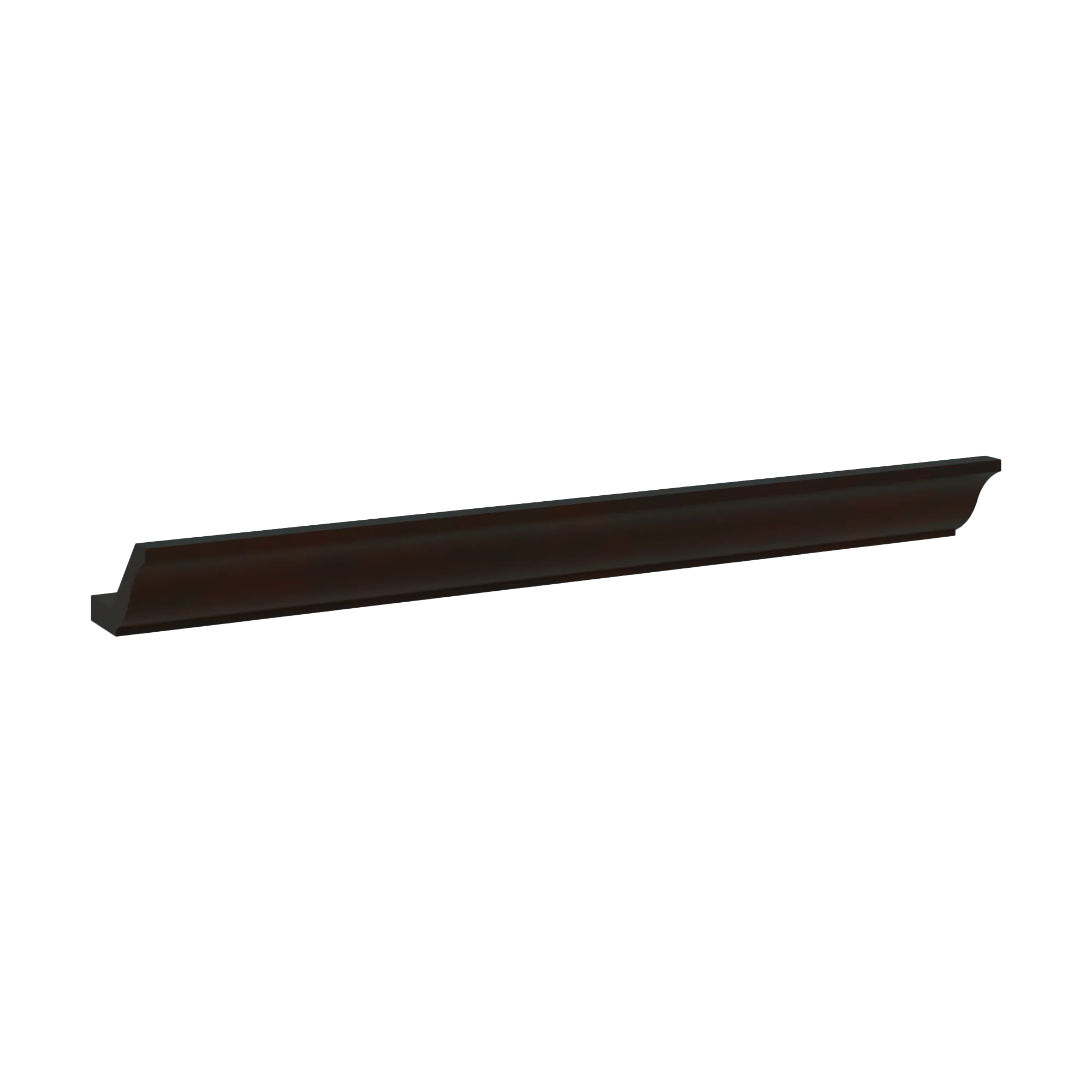 J&K Espresso K8 96" 10-4 1/4 W Crown Molding with Base