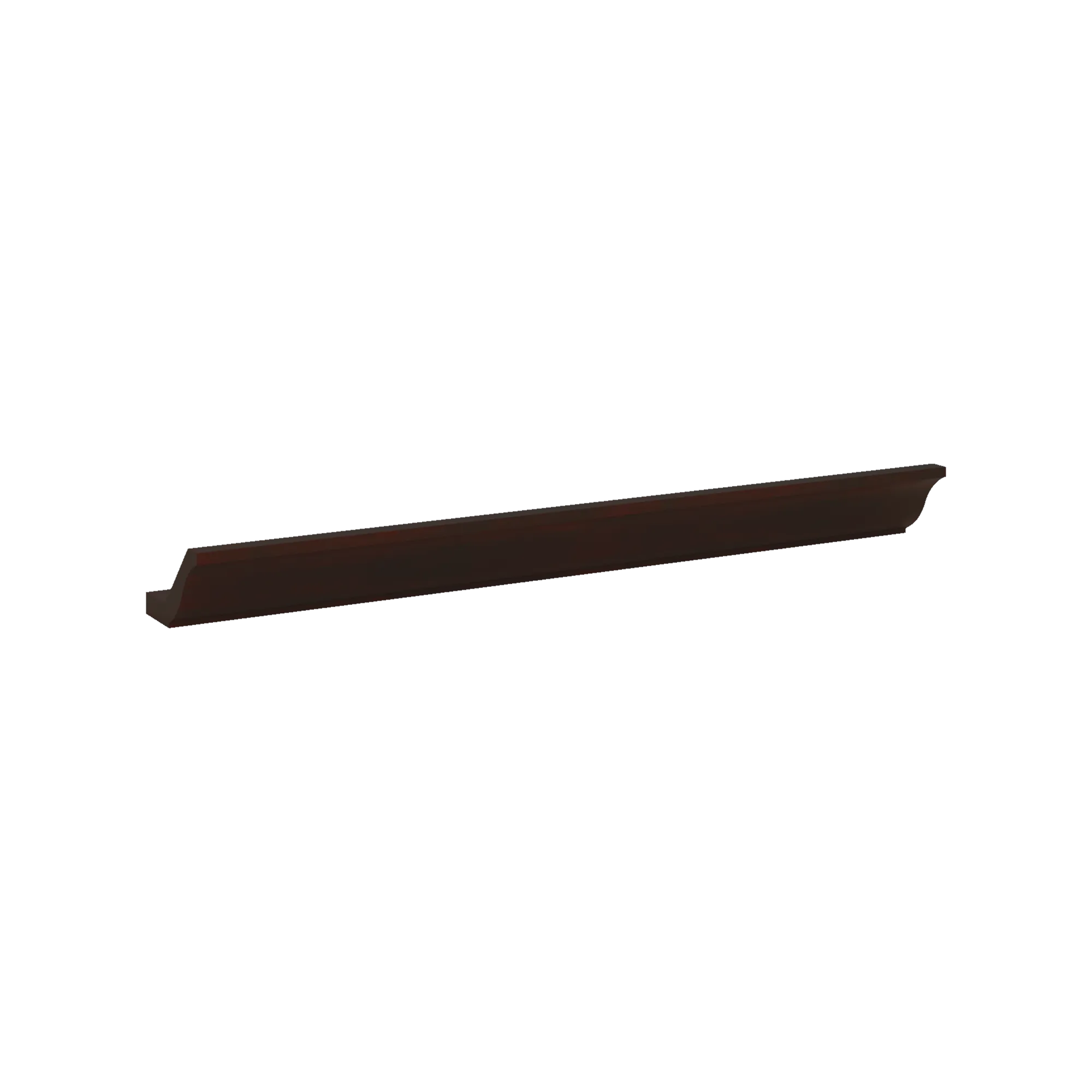 J&K Java Coffee S1 96" 10-4 1/4 W Crown Molding with Base
