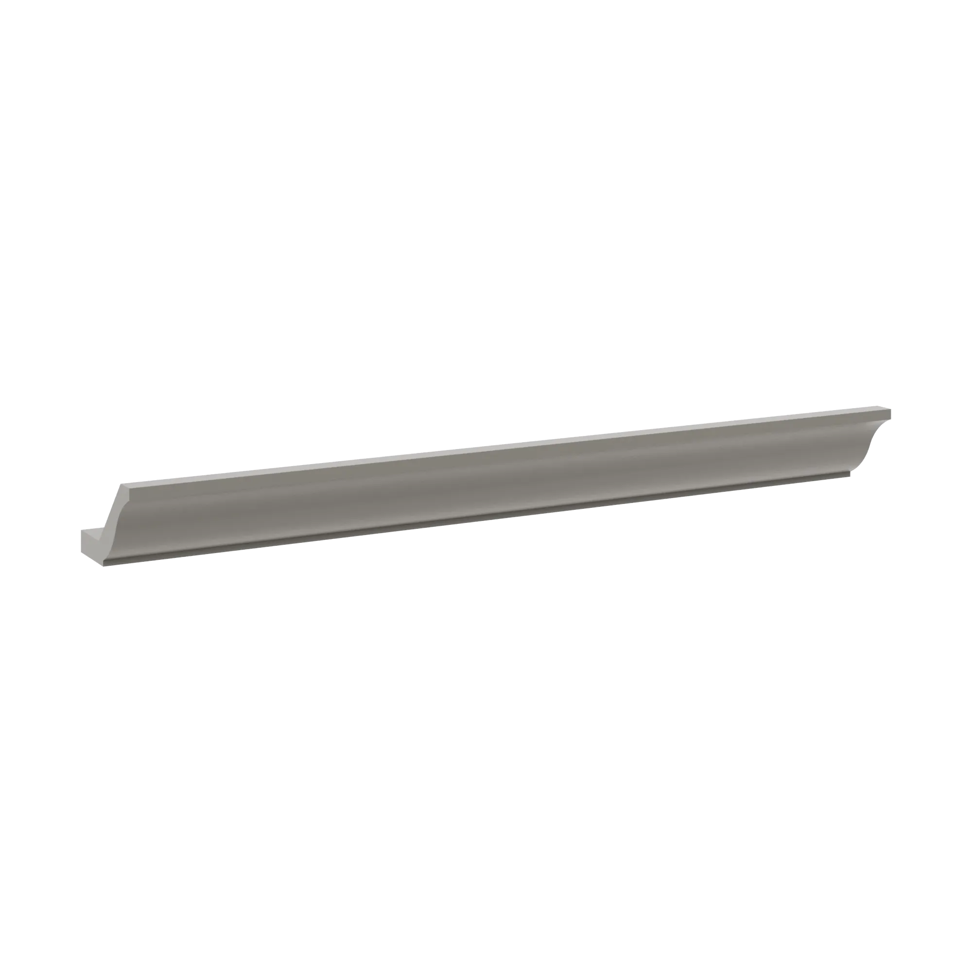 J&K Greige K3 96" 10-4 1/4 W Crown Molding with Base