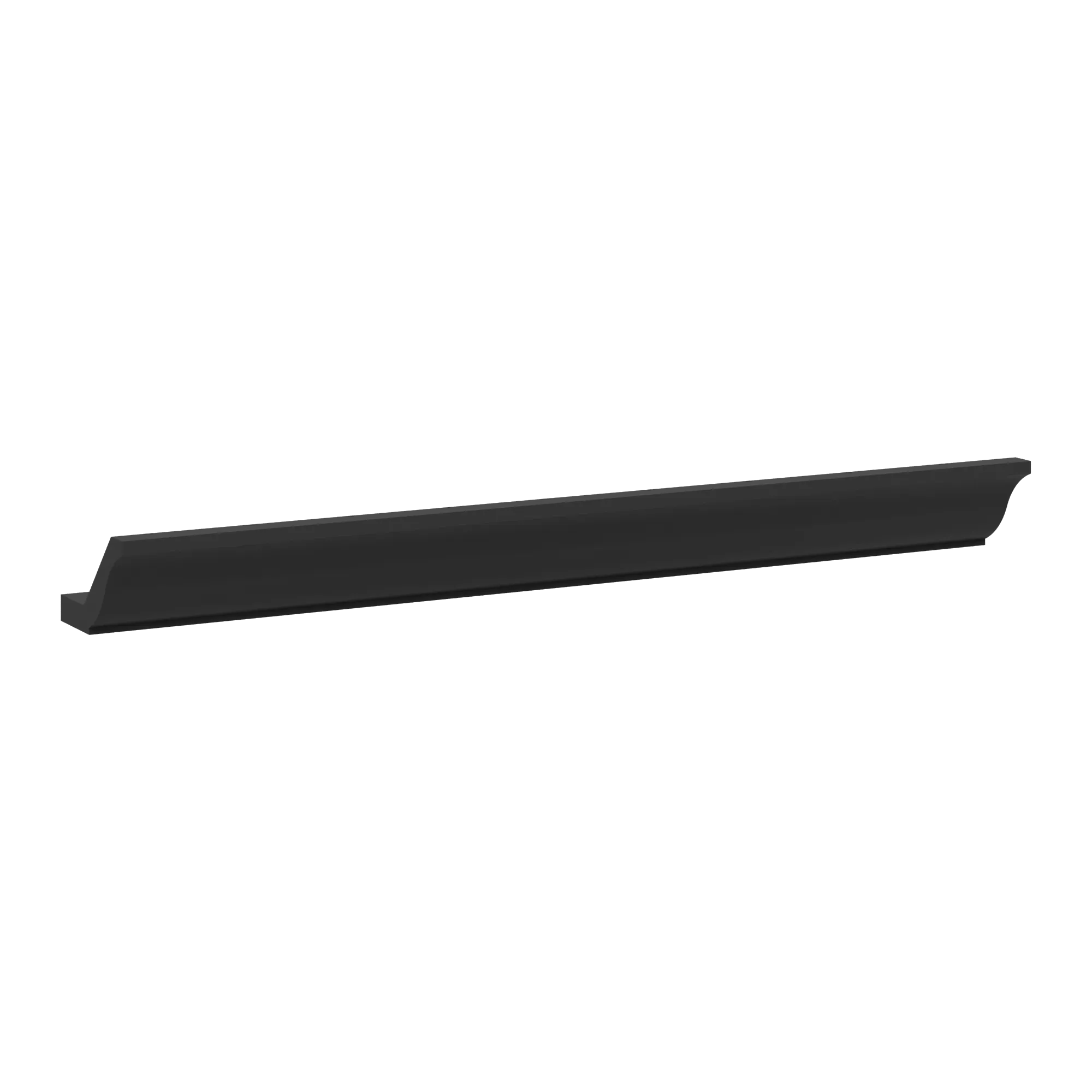 J&K Charcoal E2 96" 10-4 1/4 W Crown Molding with Base