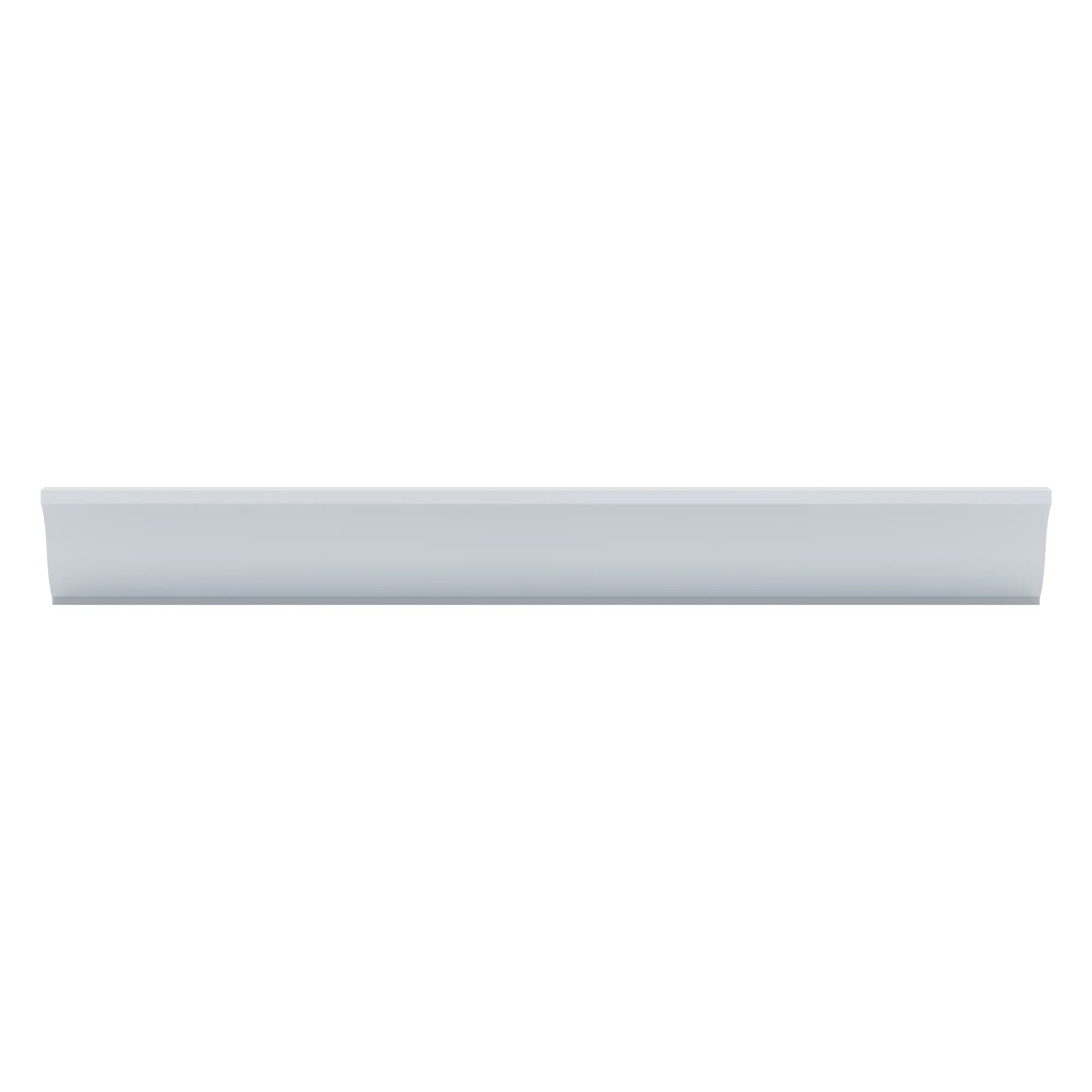 J&K White Shaker S8 96" W Large Crown Molding with Base