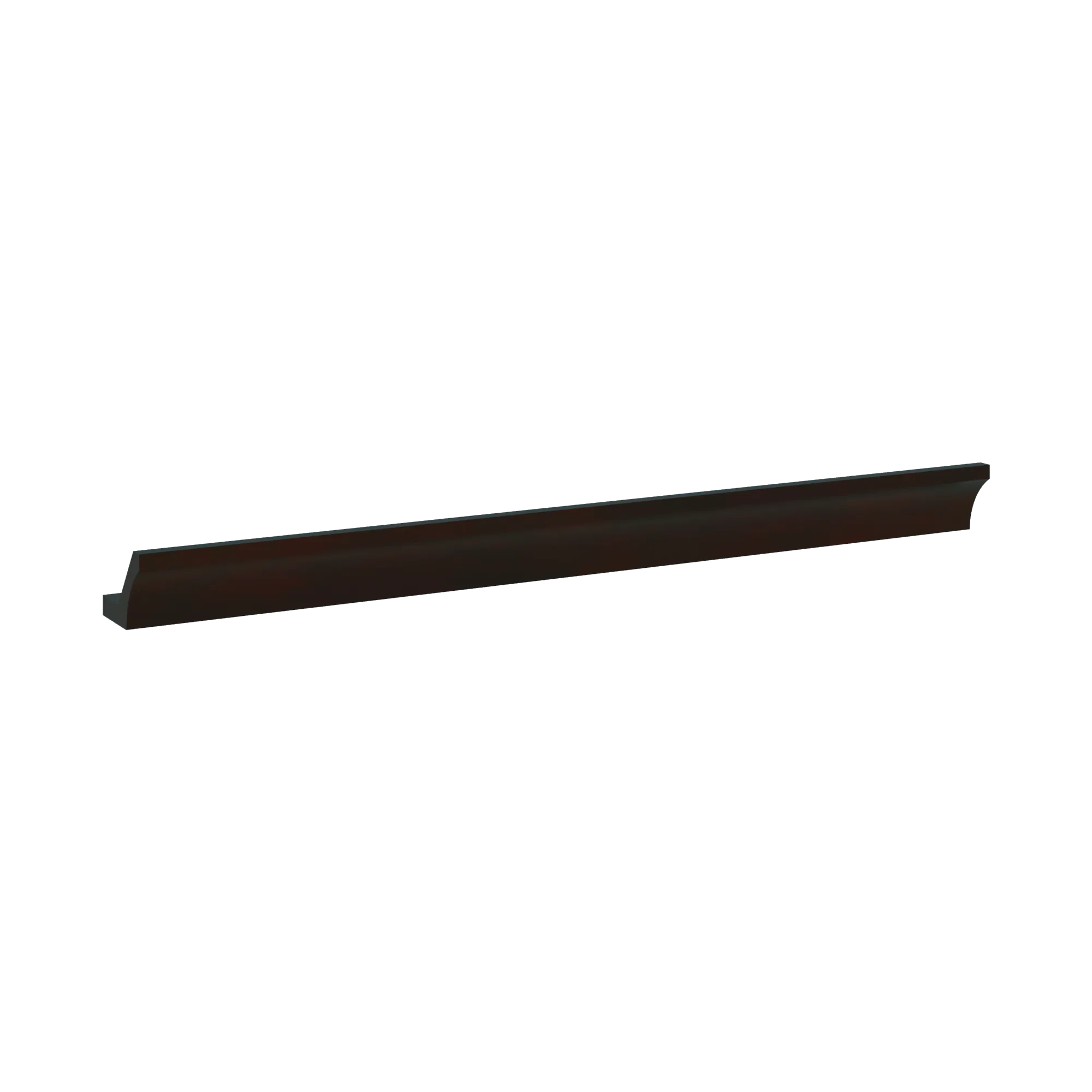 J&K Espresso K8 96" W  10 3-1/4 Cove Molding with Base
