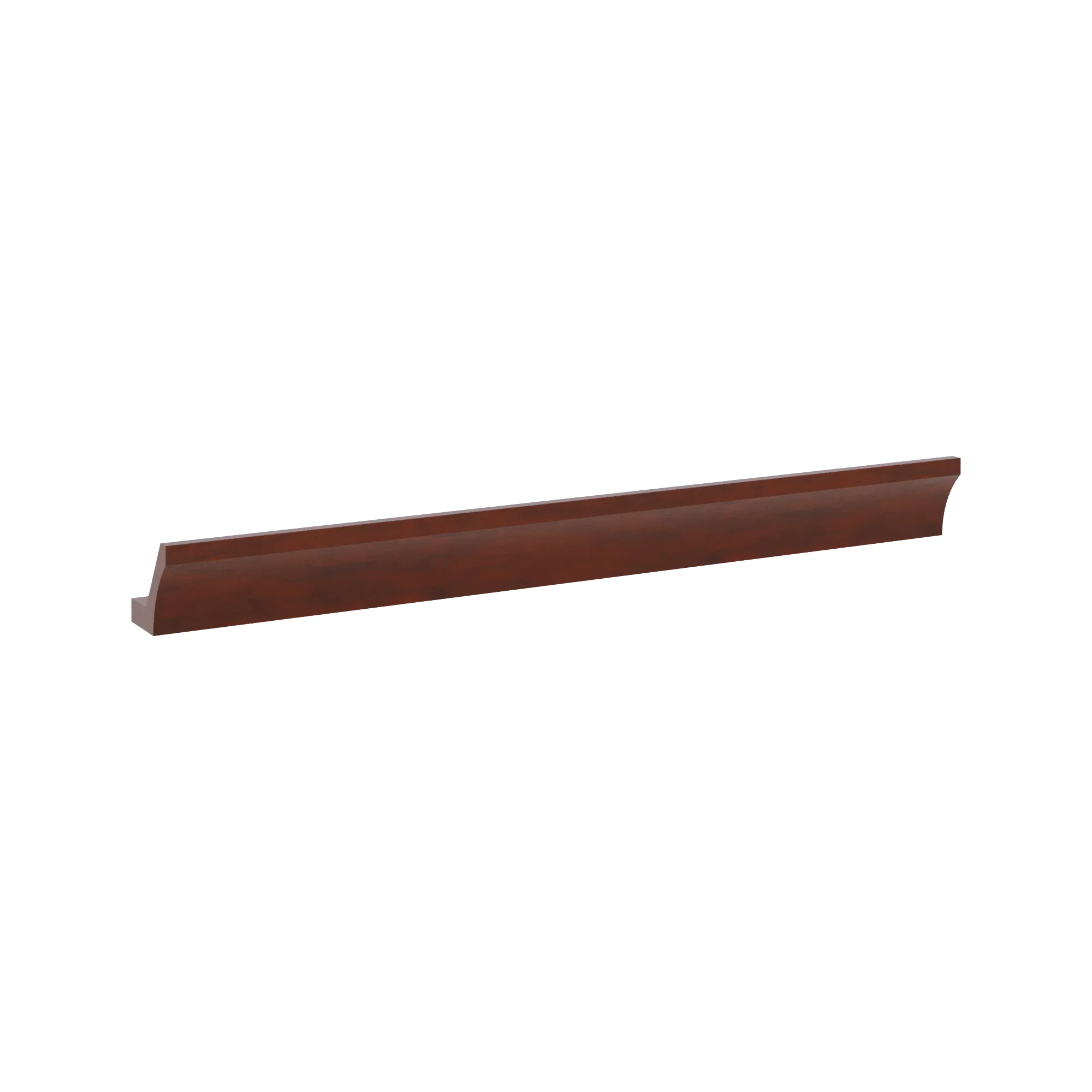 J&K Mahogany J5 96" W 10 4-1/4 Cove Molding with Base