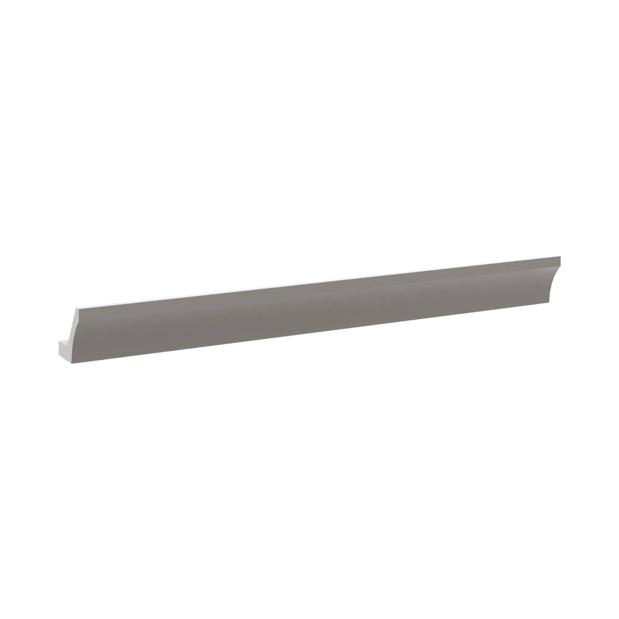 J&K Greige K3 96" W 10 4-1/4 Cove Molding with Base