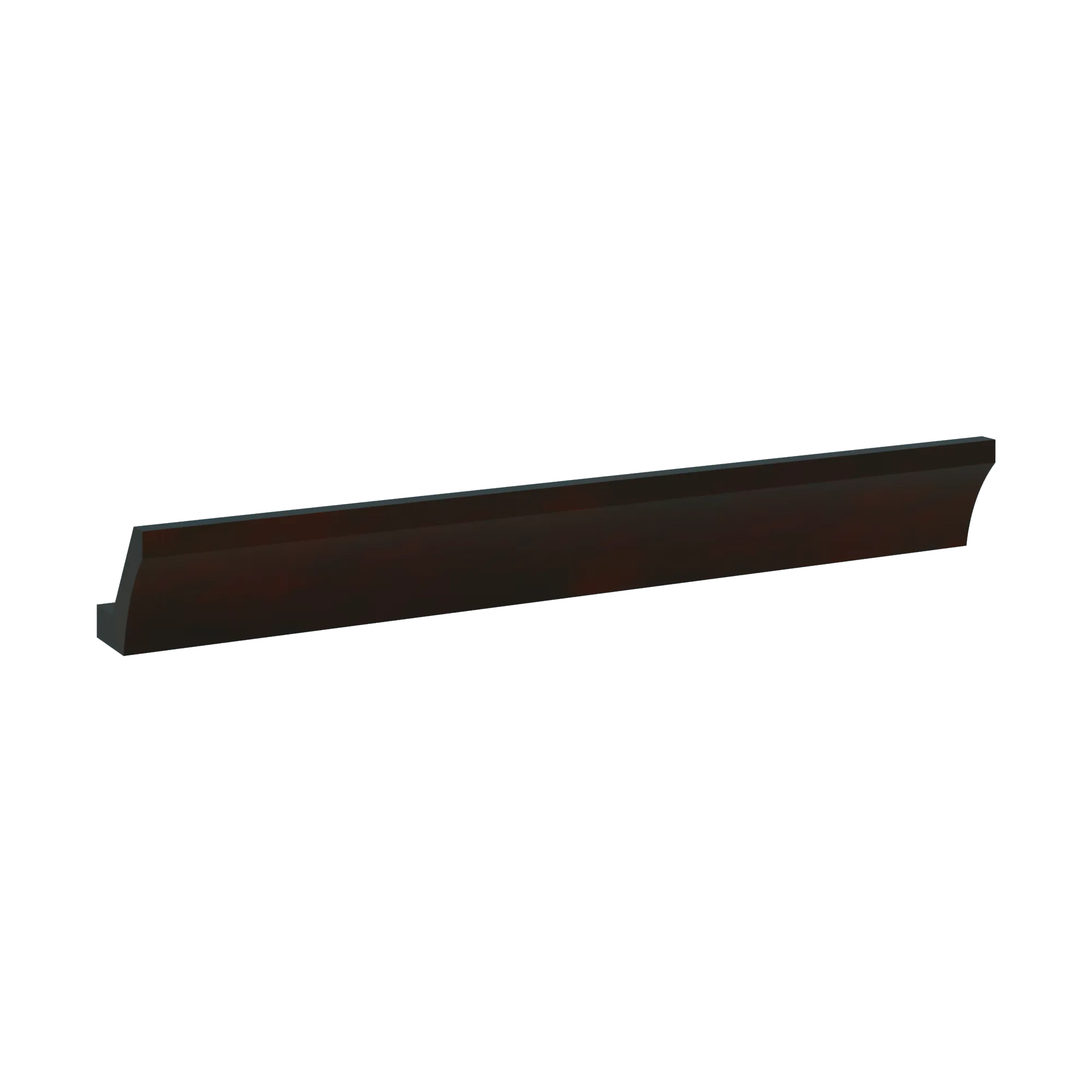 J&K Espresso K8 96" W Large Cove Molding with Base