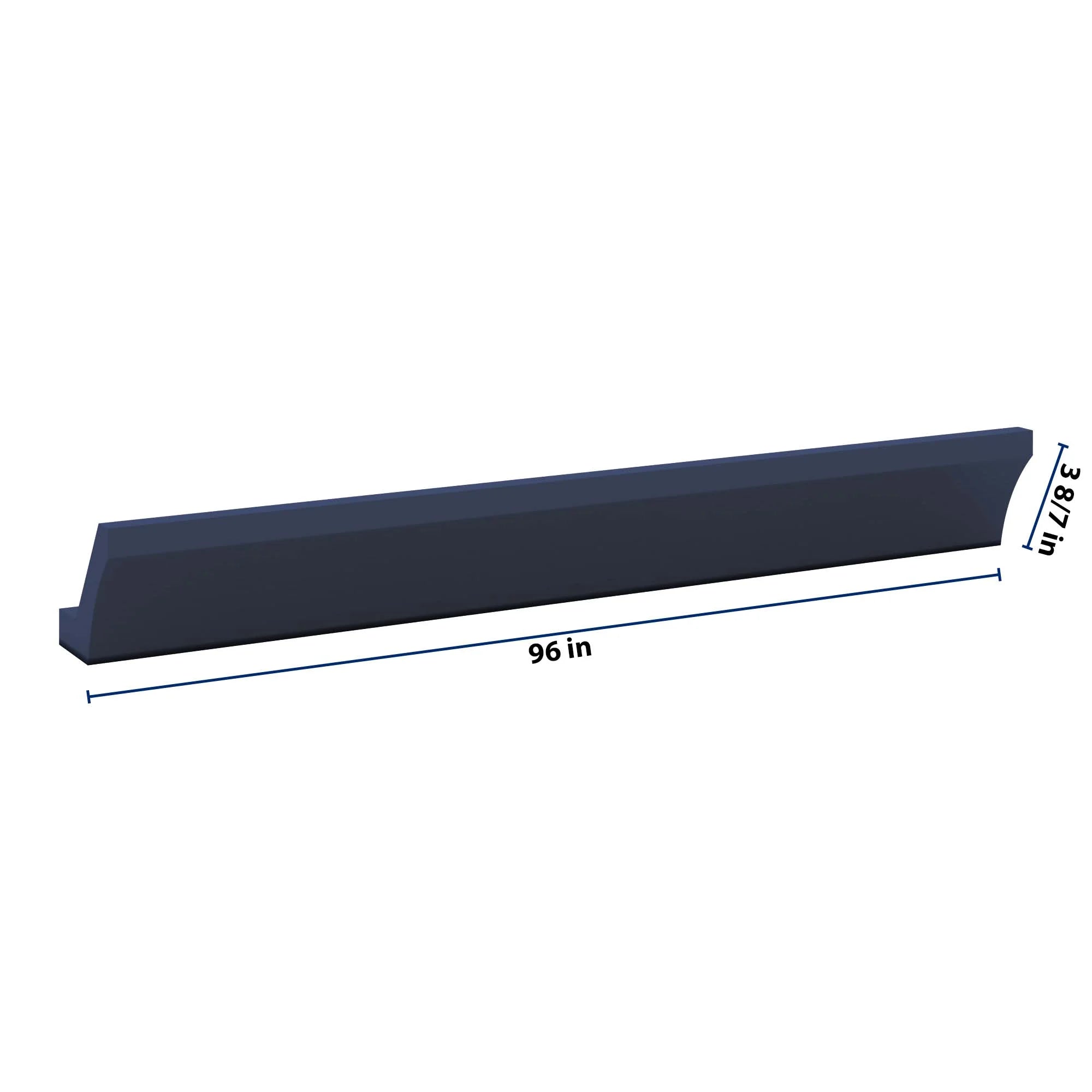 J&K Naval B7 96" W Large Cove Molding with Base