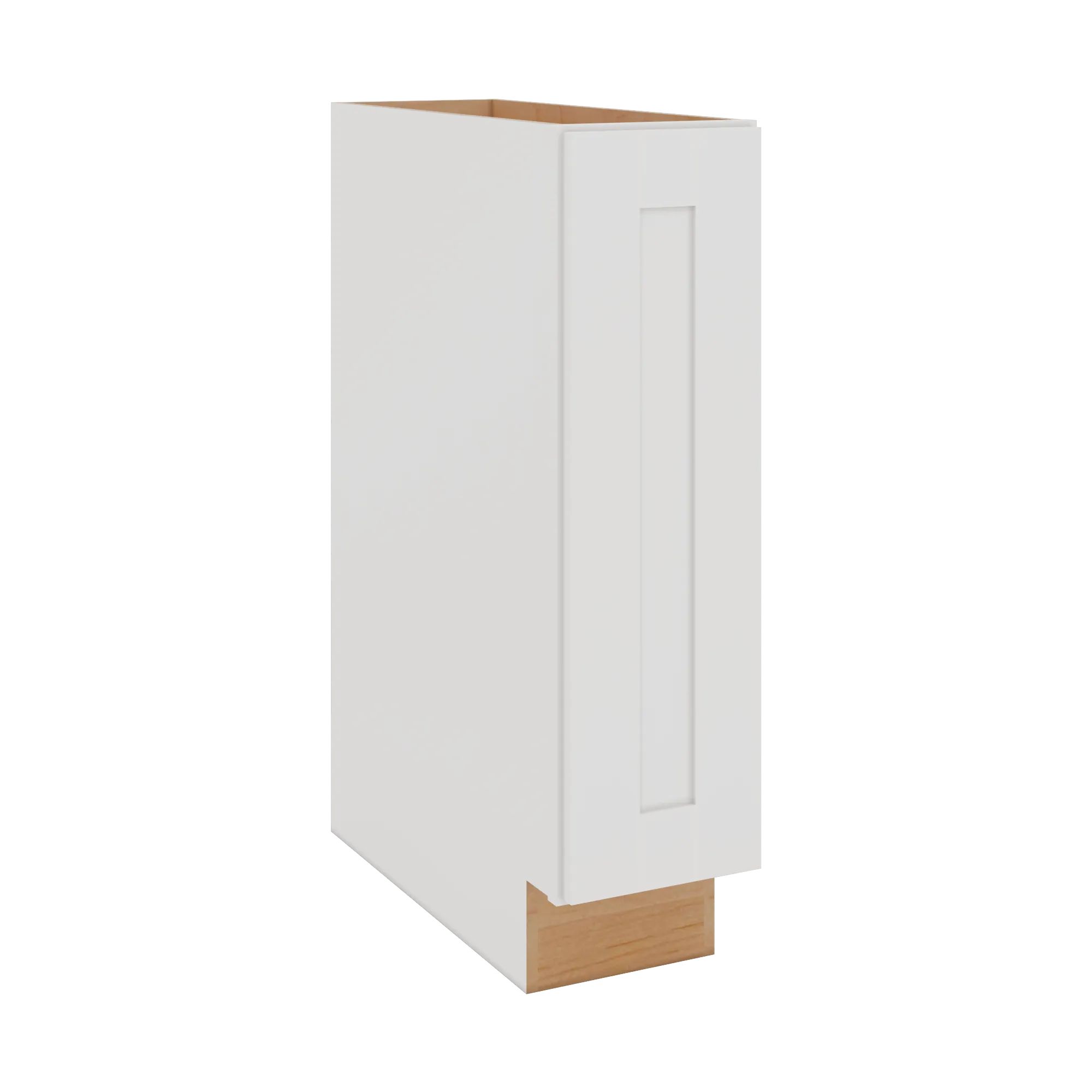 Modernform Cabinet White Shaker 09" W X 34 1/2" H X 24" D Full Height Single Door Base Cabinet