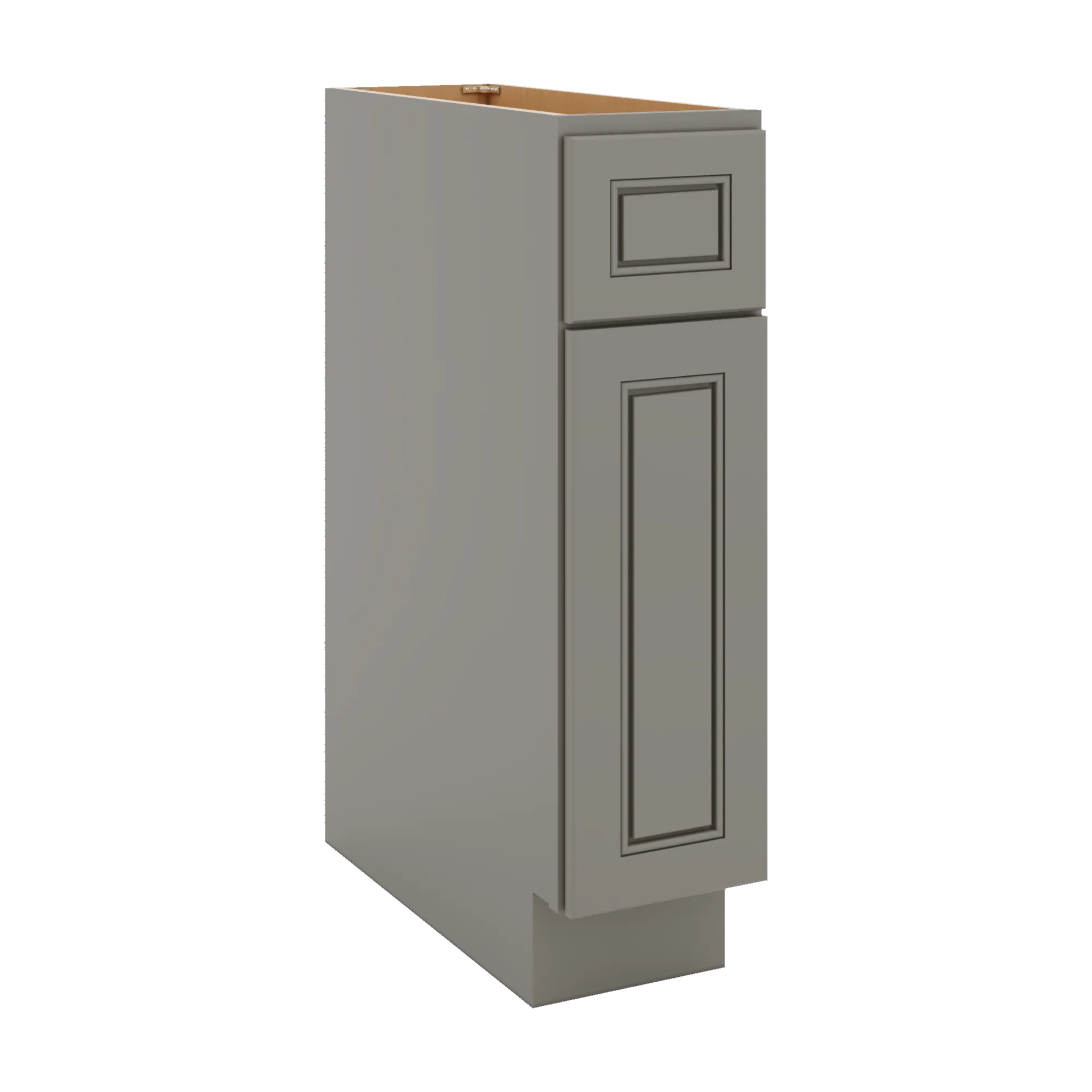 J&K Greige K3 Single Door Standard Base Cabinet - 9" W