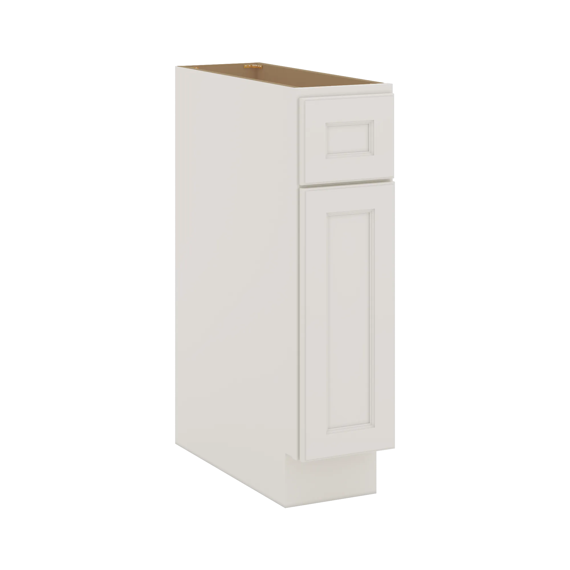 J&K Dove E1 Single Door Standard Base Cabinet - 9" W