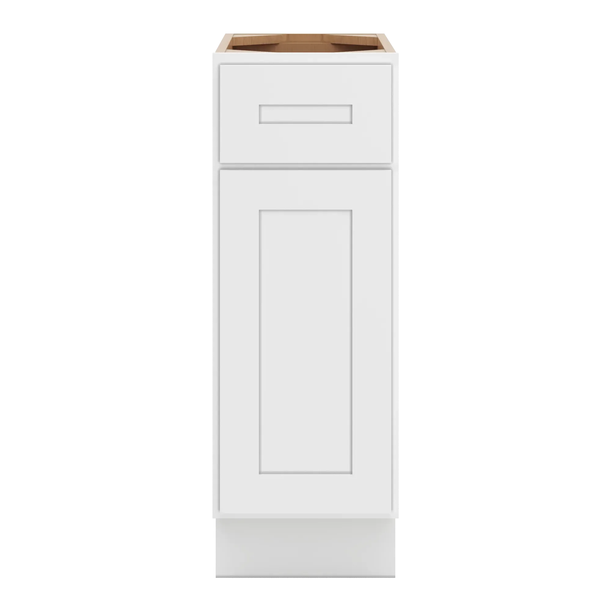 cnc luxor 5 piece white 12 w single door base cabinet