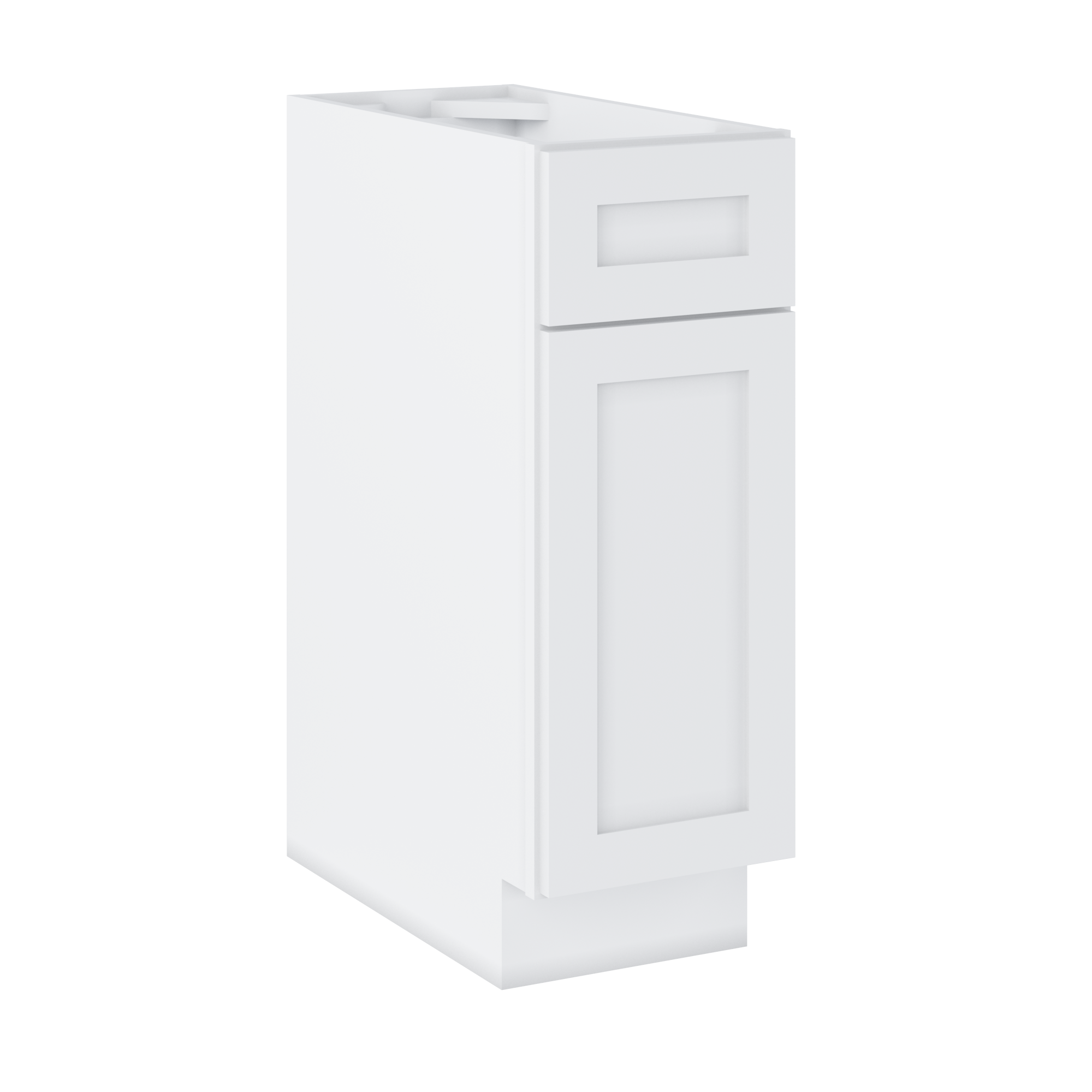 Base Kitchen Cabinet B12 Alpina White LessCare 12 in. width 34.5 in. height 24 in. depth