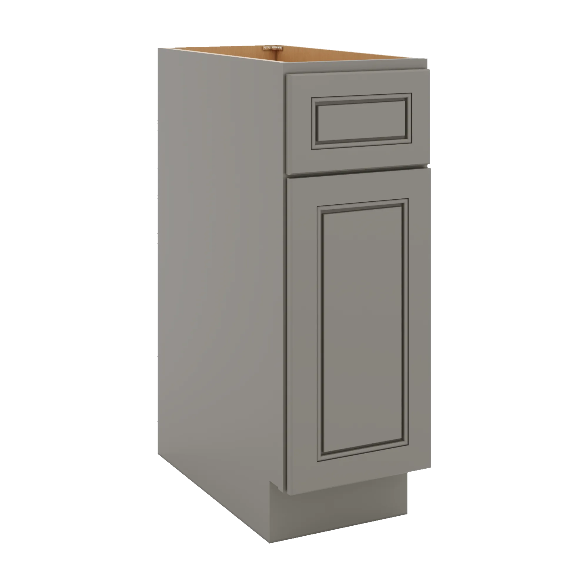 J&K Greige K3 Single Door Standard Base Cabinet - 12" W