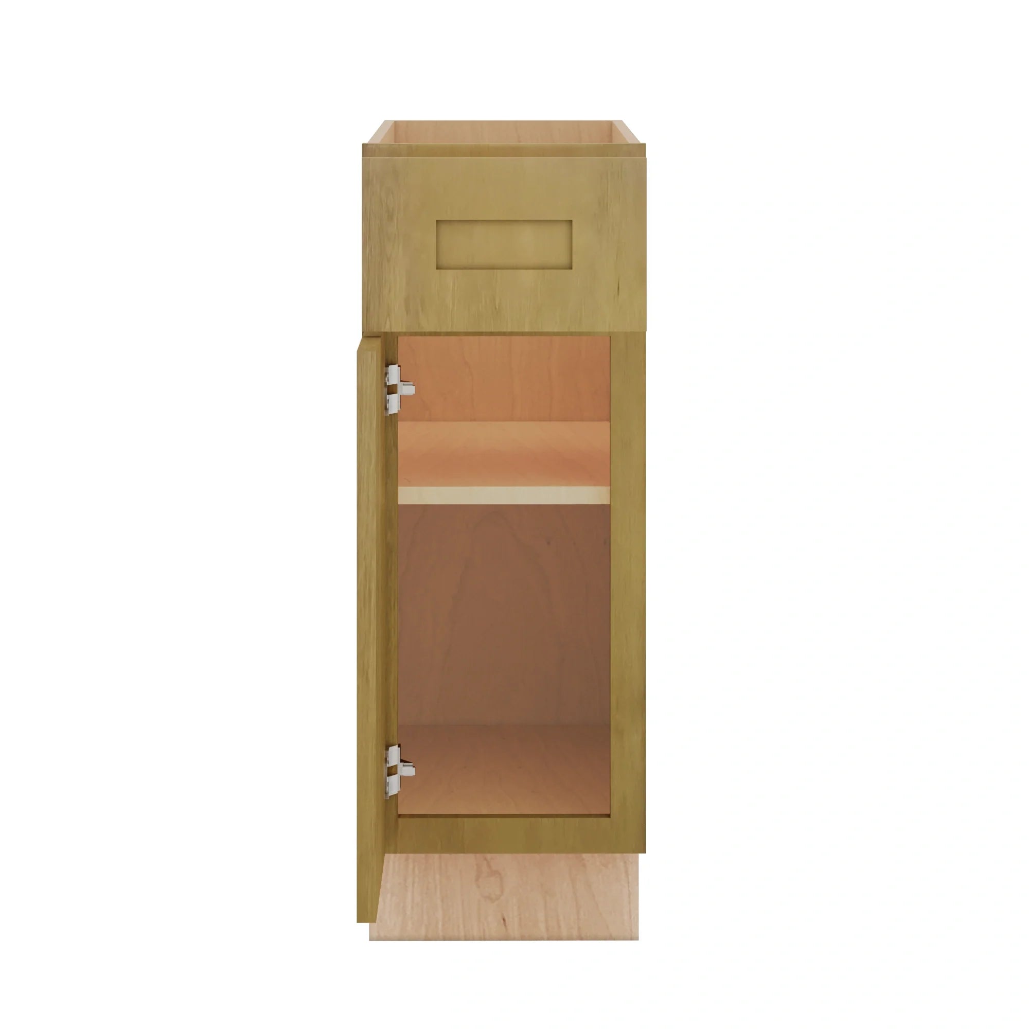 Modernform Cabinet Natural Shaker 12" W X 34 1/2" H X 24" D Single Door Base Cabinet