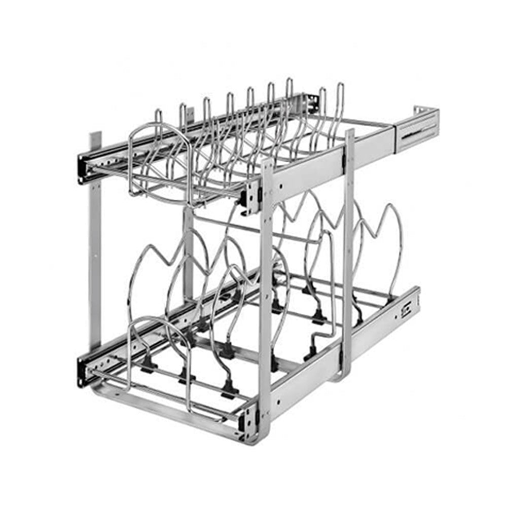 Wolf Classic Hanover White Paint Base - Pots And Pans Organizer Kit