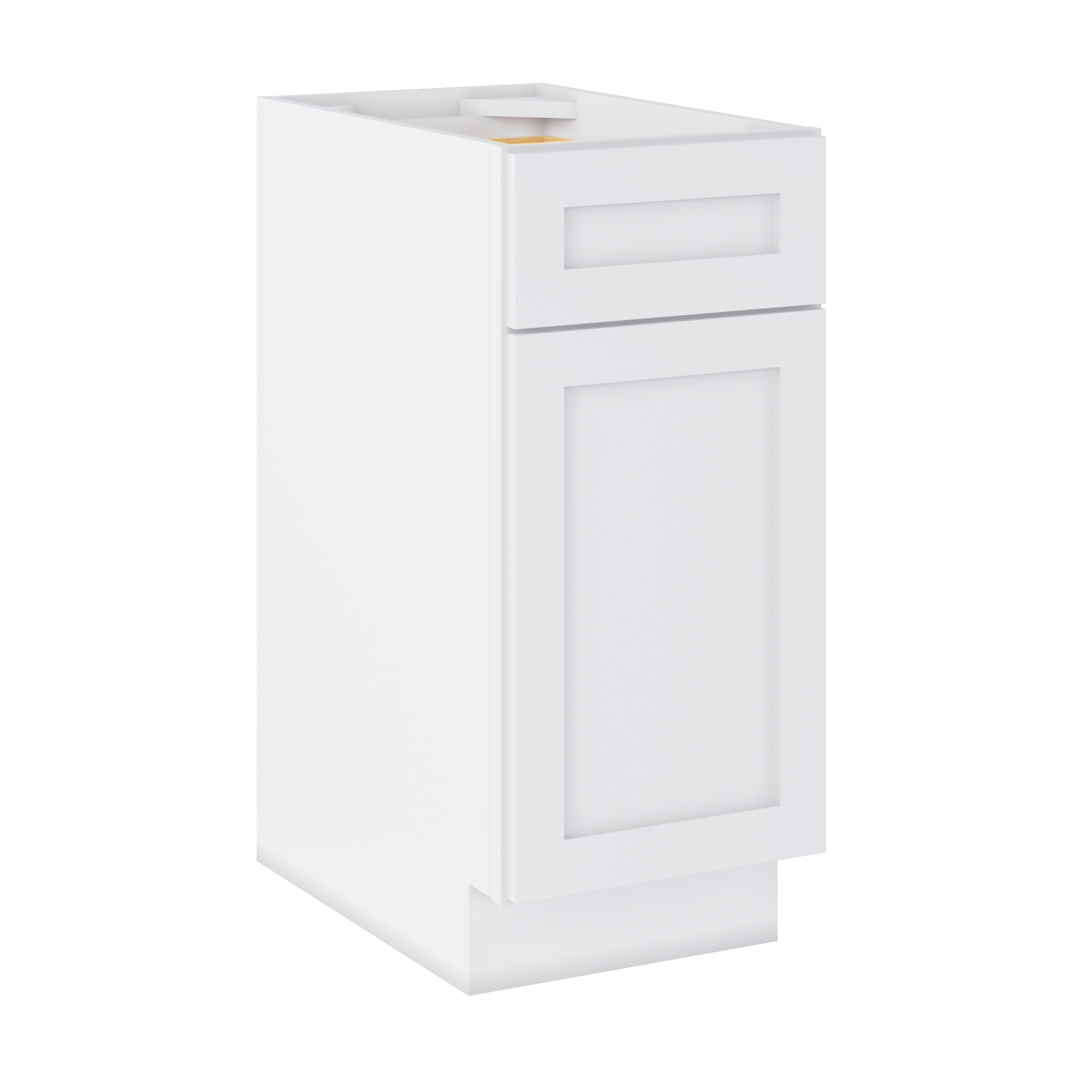 Base Kitchen Cabinet B15 Alpina White LessCare 15 in. width 34.5 in. height 24 in. depth