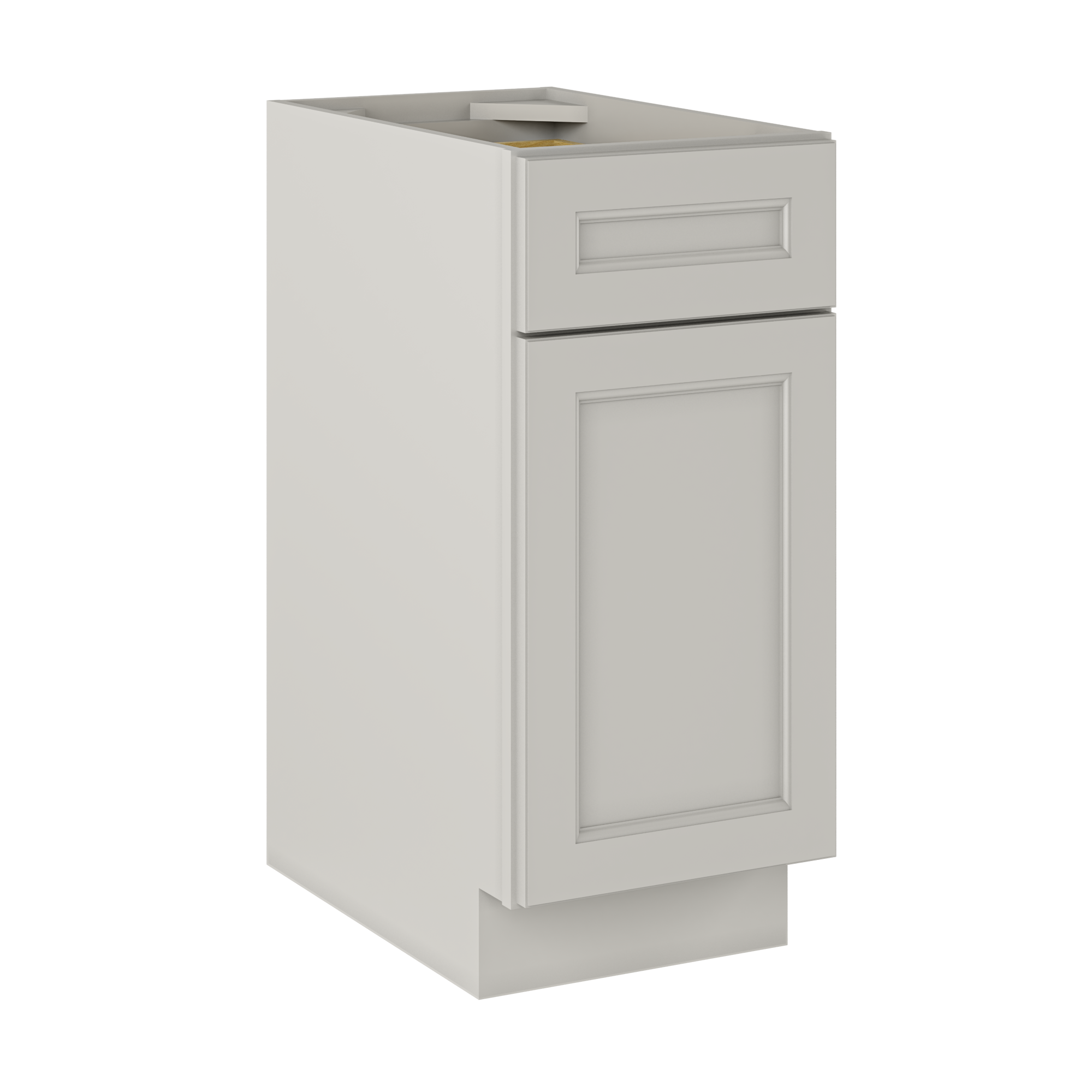 Base Kitchen Cabinet B15 Milan Pearl 15 in. width 34.5 in. height 24 in. depth