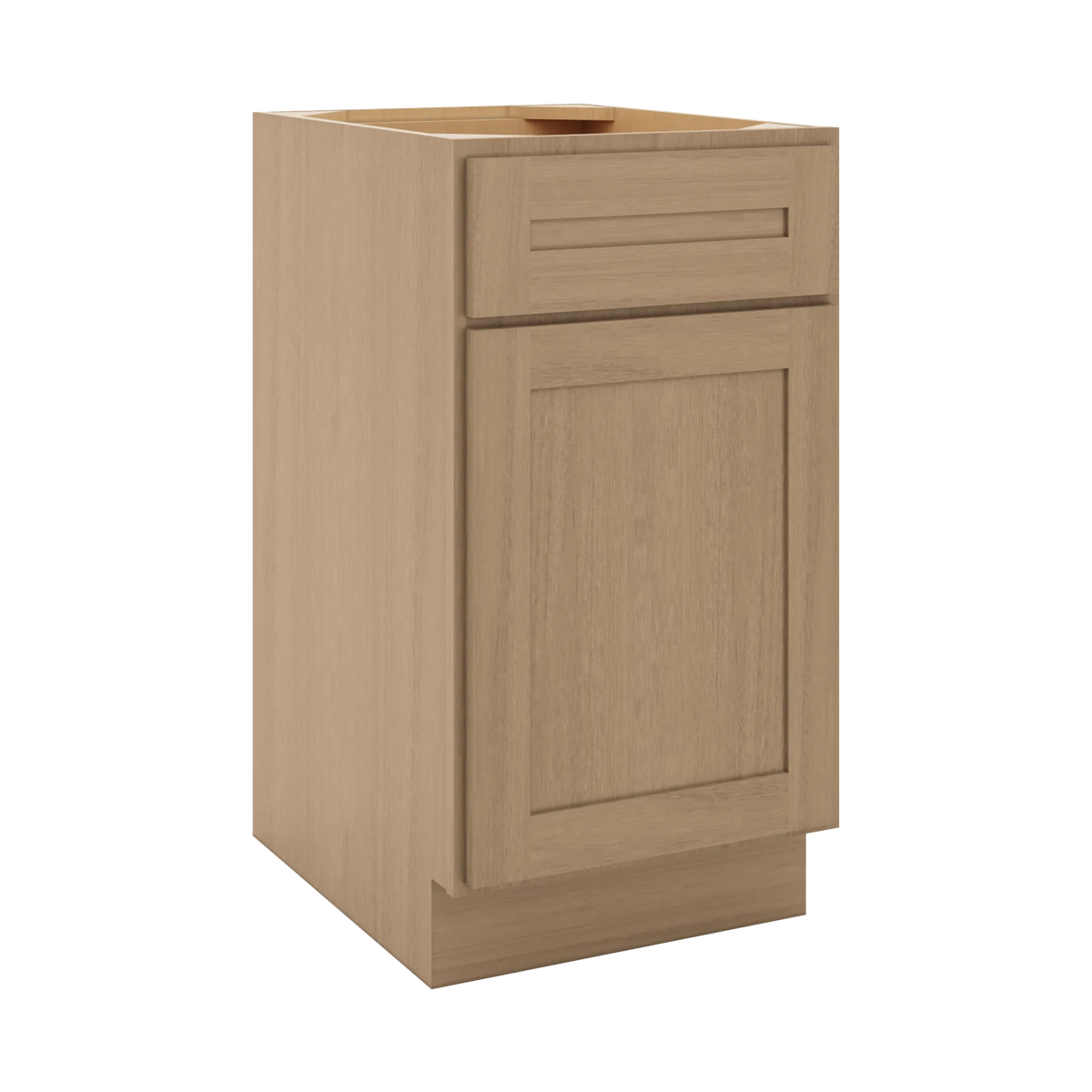 CNC Luxor 5-Piece Harvest 18" W Single Door Base Cabinet W/ 2 Pullout Shelf