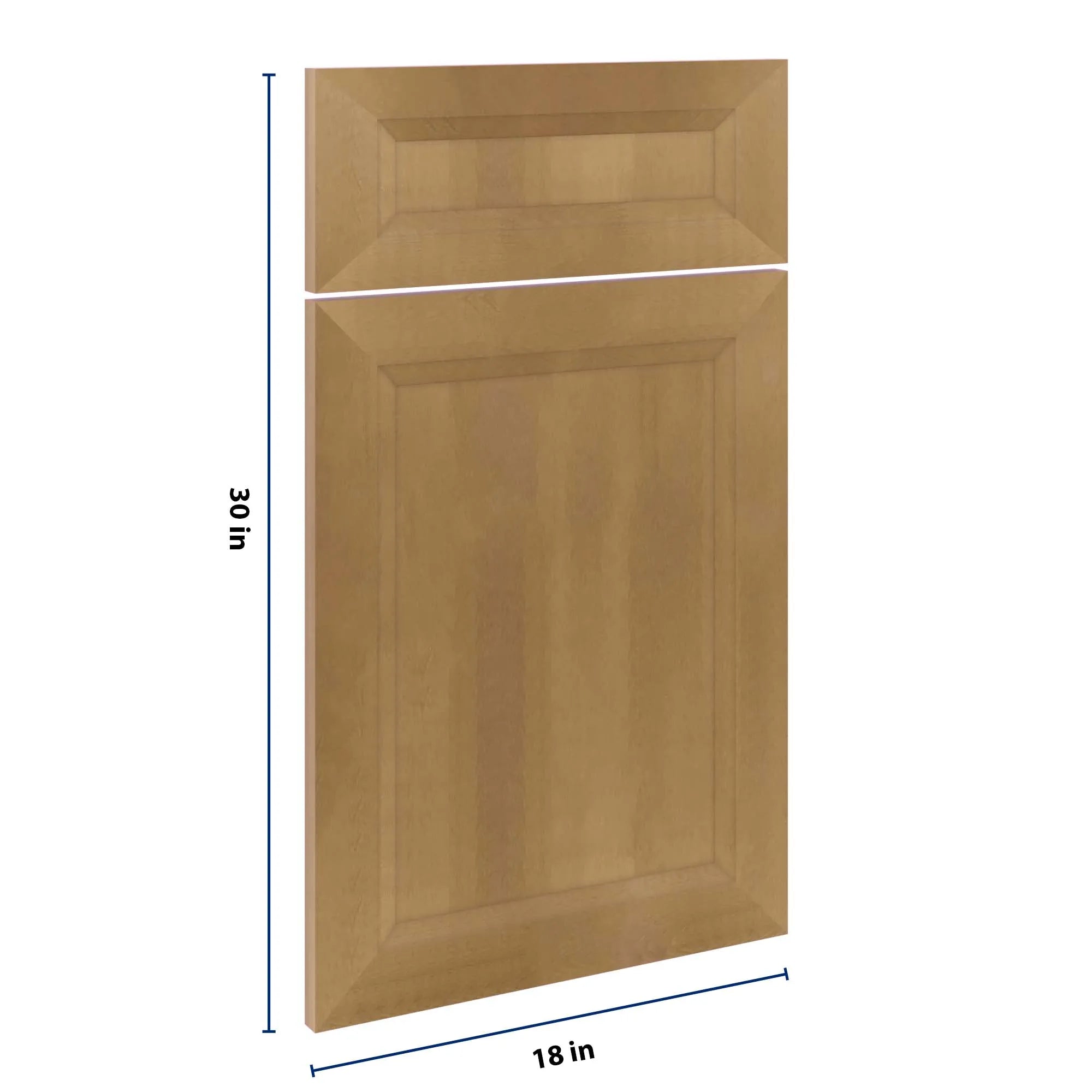 J&K Butterscotch B8 Dummy Door & Drawer w/Frame 18" W x 30" H
