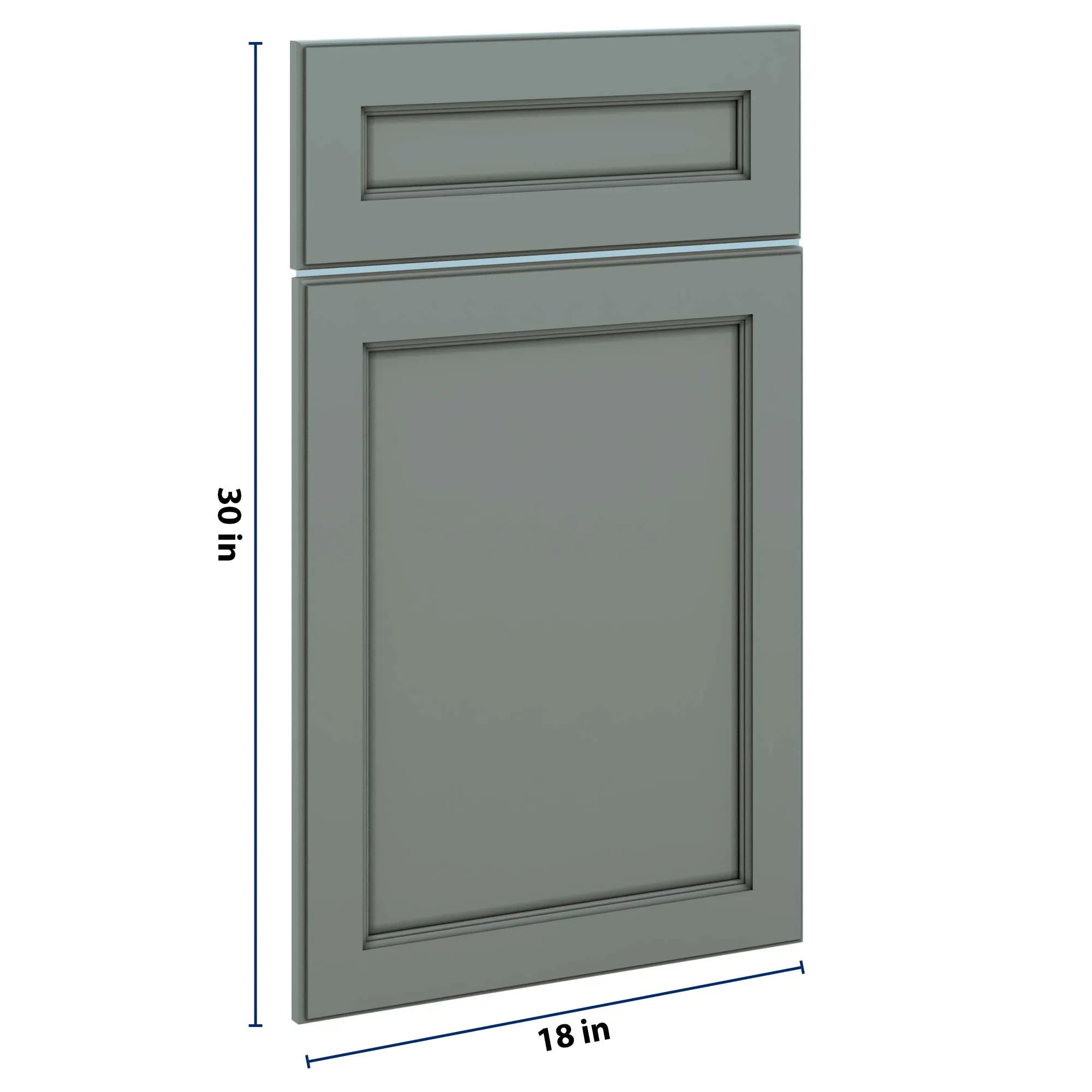 J&K Sage E3 Dummy Door & Drawer w/Frame 18" W x 30" H