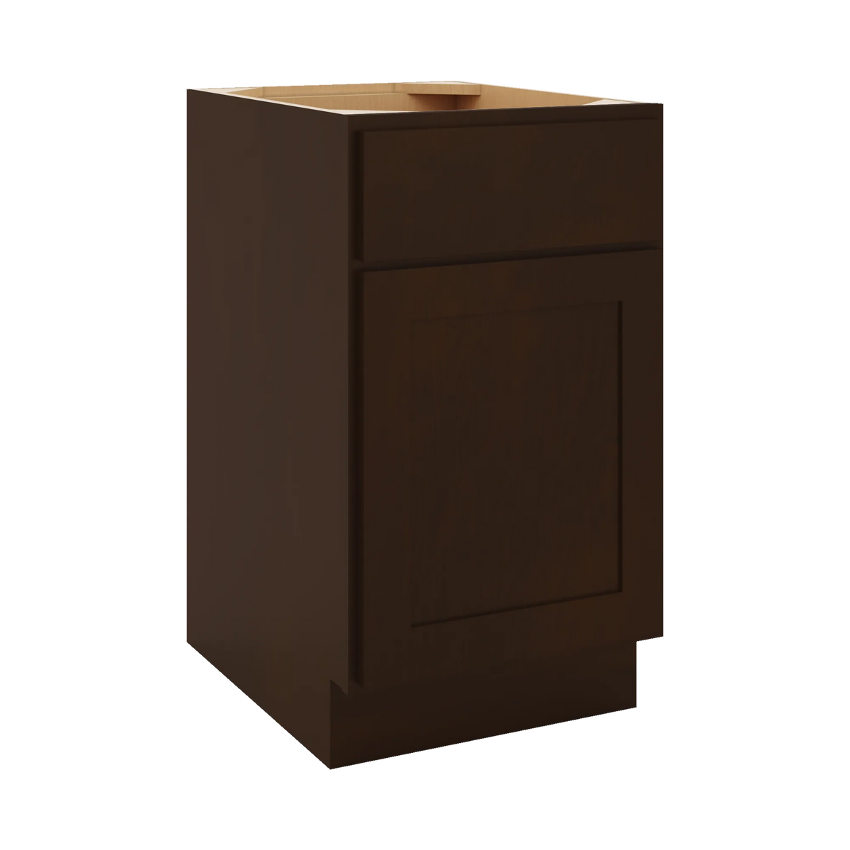 CNC Luxor 5-Piece Espresso 18" W X 32 1/2" H 3 Drawer Base Cabinet