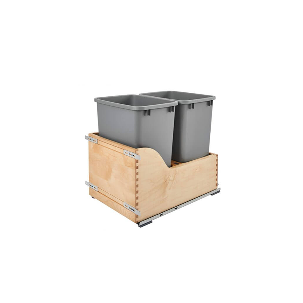 Wolf Classic Dartmouth Grey Stain Base - Double Waste Container Kit