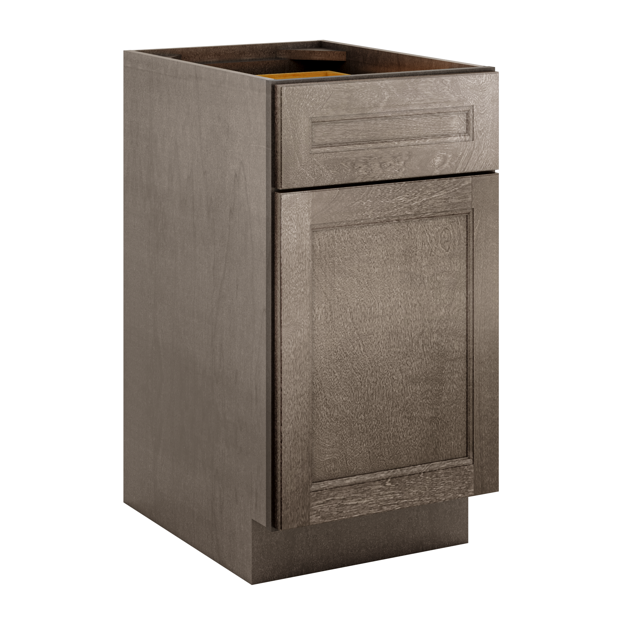 Base Single Door One Drawer 18" Wide Milan Slate Cabinet