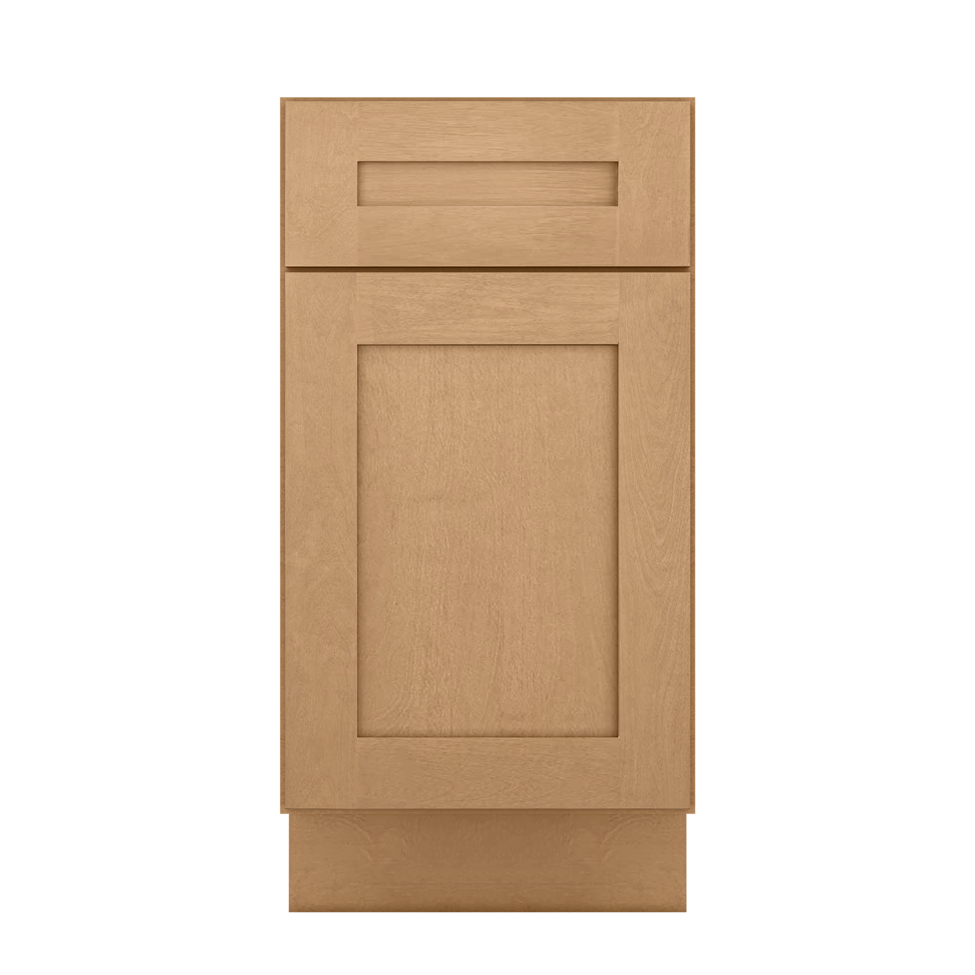 Base Kitchen Cabinet B18 Shaker Toffee 18 in. width 34.5 in. height 24 in. depth