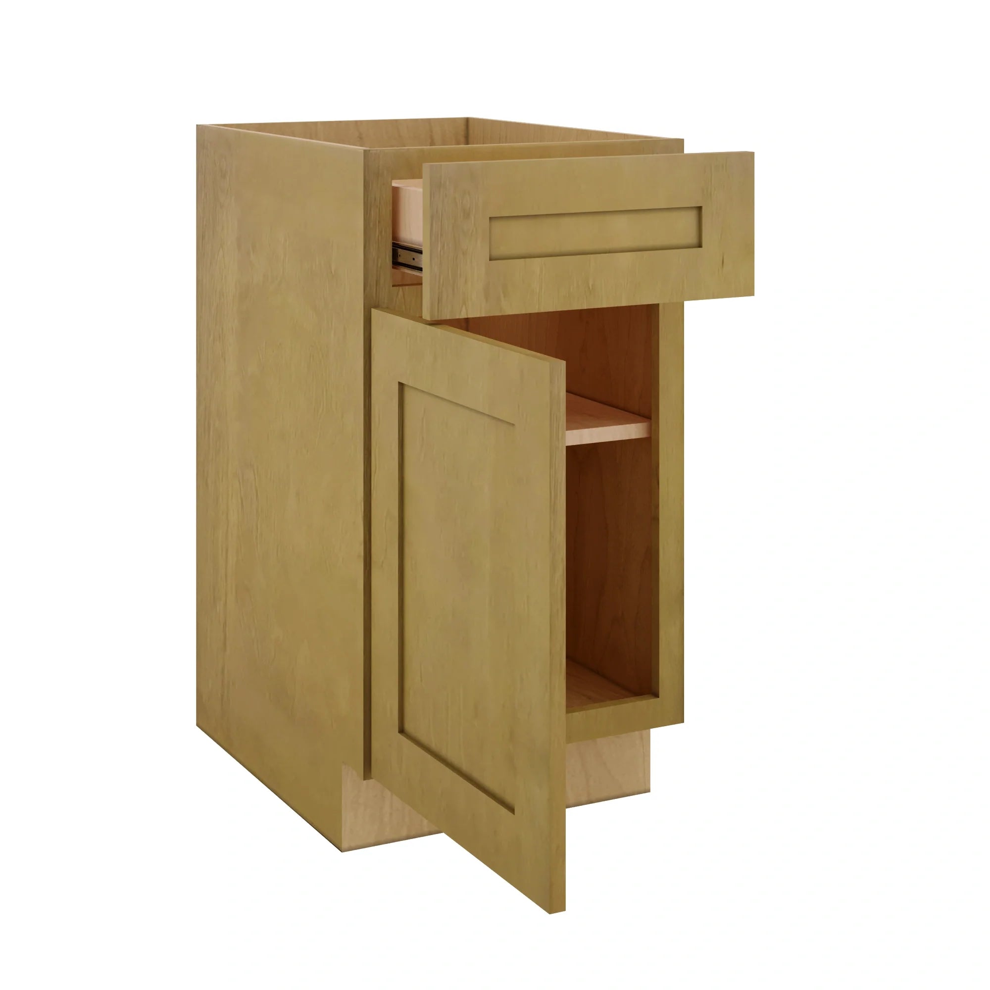 Modernform Cabinet Natural Shaker 18" W X 34 1/2" H X 24" D Single Door Base Cabinet