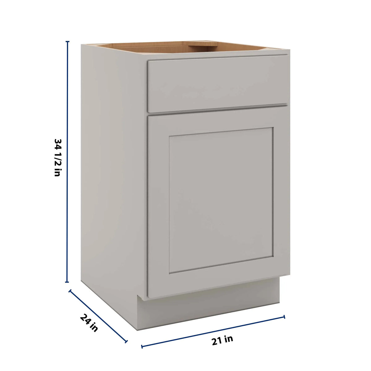 cnc-luxor-misty-grey-21-w-single-door-base-cabinet-w-2-pullout-shelf