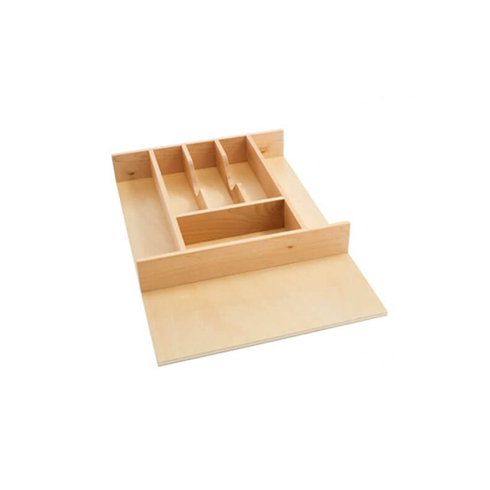 Wolf Classic Waverly Hazelnut Stain Drawer - Wood Cutlery Insert Kit