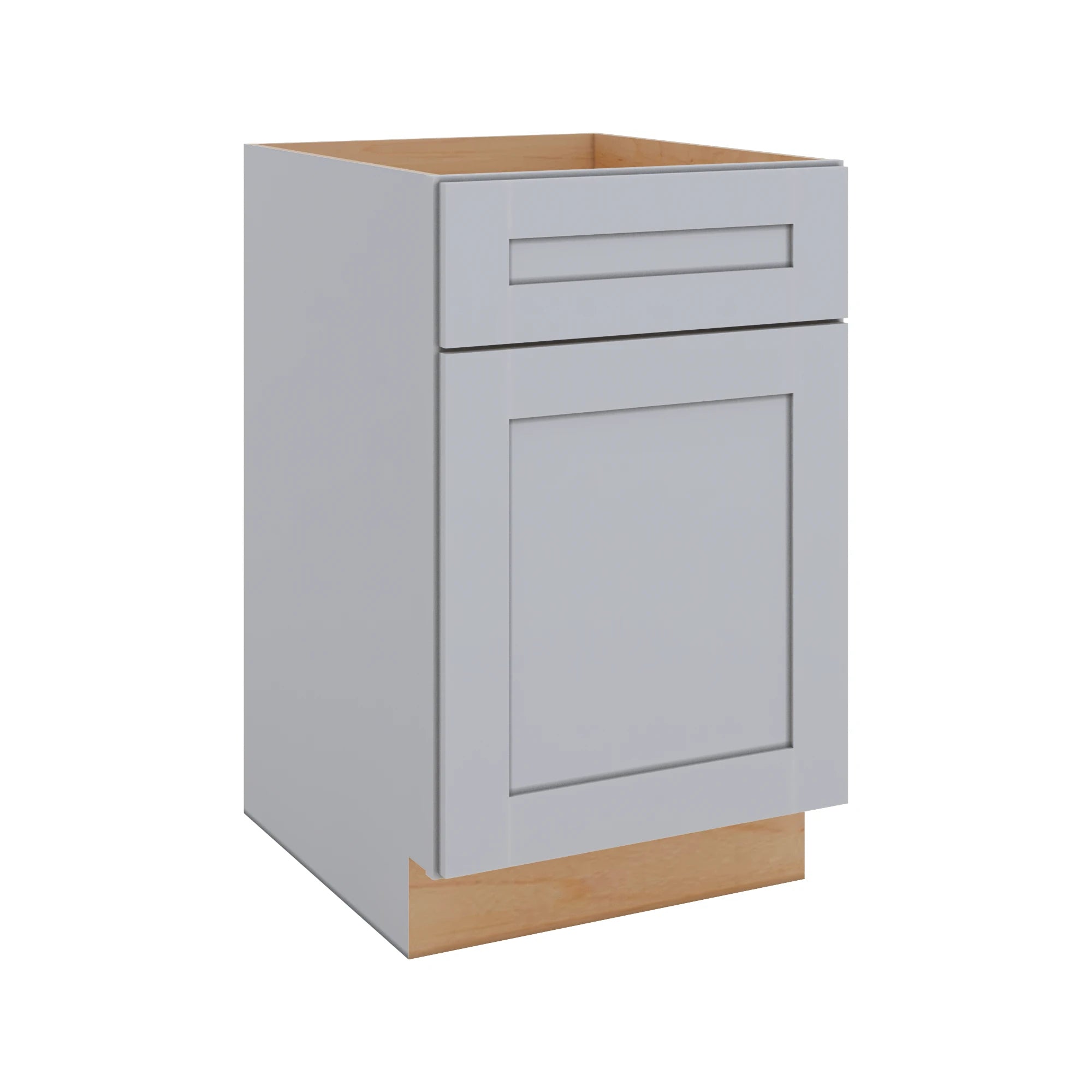 Modernform Cabinet Grey Shaker 21" W X 34 1/2" H X 24" D Single Door Base Cabinet