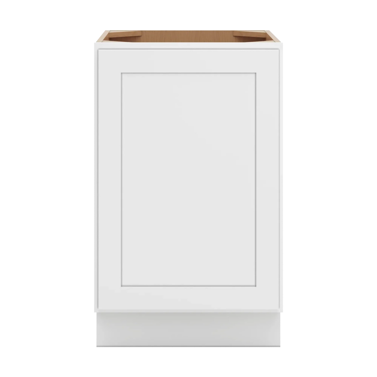 cnc luxor white 21 w full height single door base cabinet