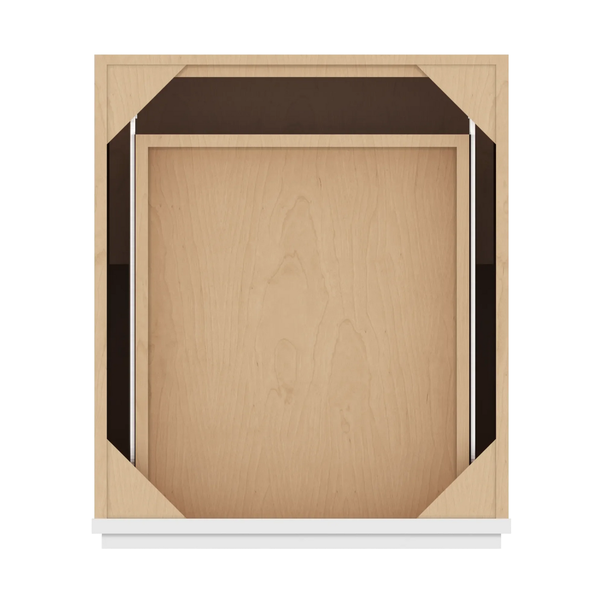cnc luxor white 21 w x 32 1 2 h single door base cabinet