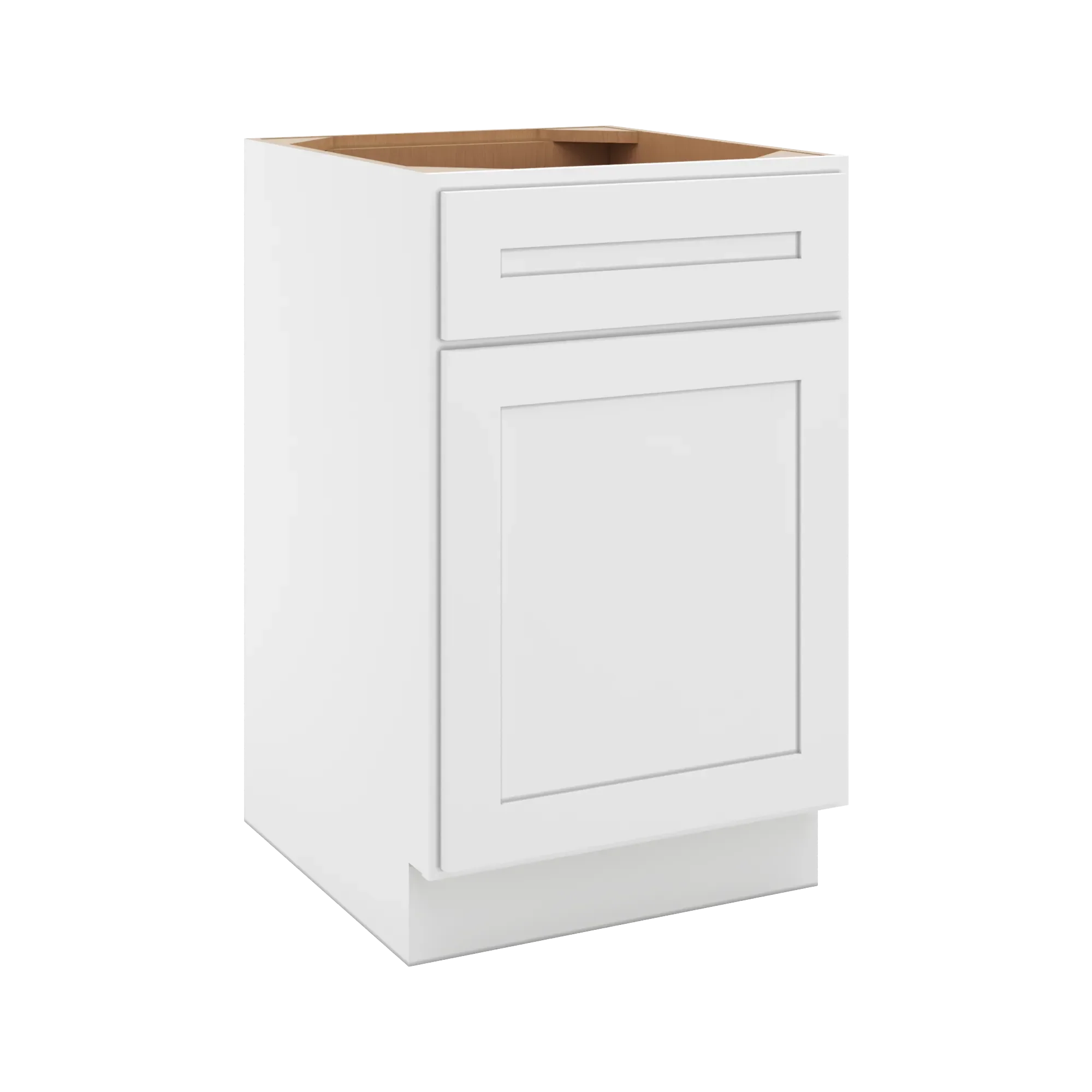 cnc luxor 5 piece white 21 w single door base cabinet